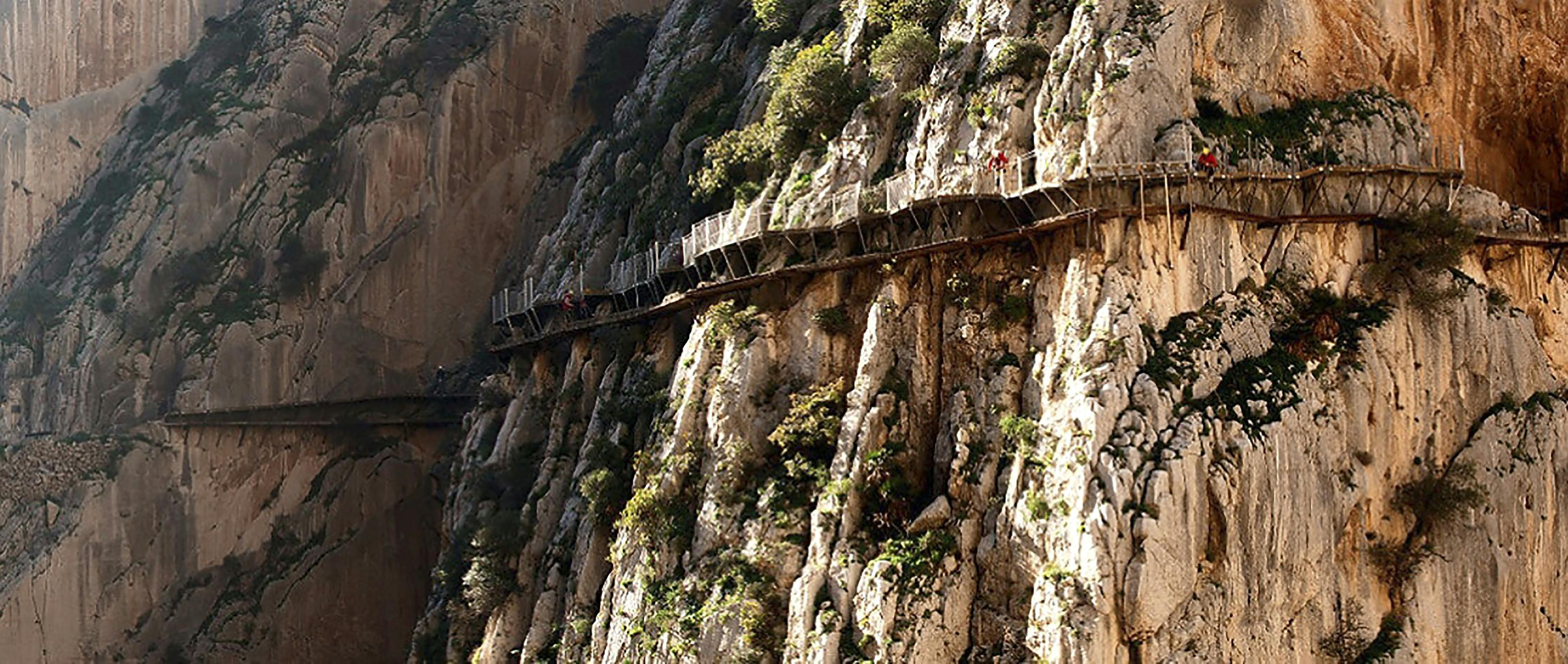 Caminito del Rey er ikke for dig med højdeskræk. En af Malagas mest spektakulære turisti for adrenalin-junkies