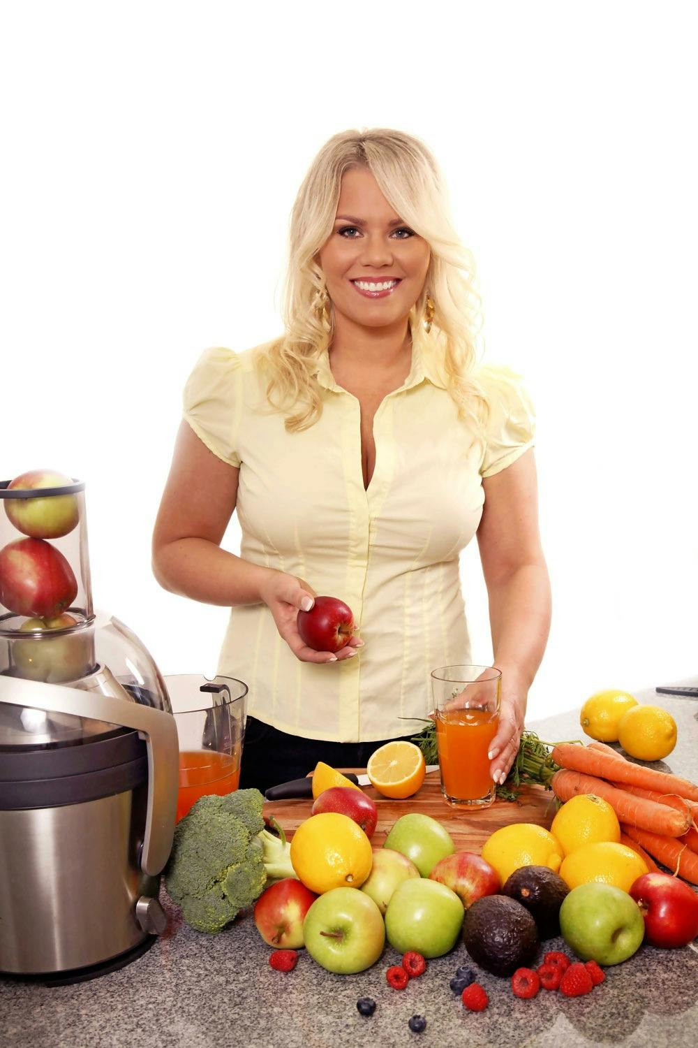Hjemmelaget juice: juicydrops Carina Hultin Dahlman