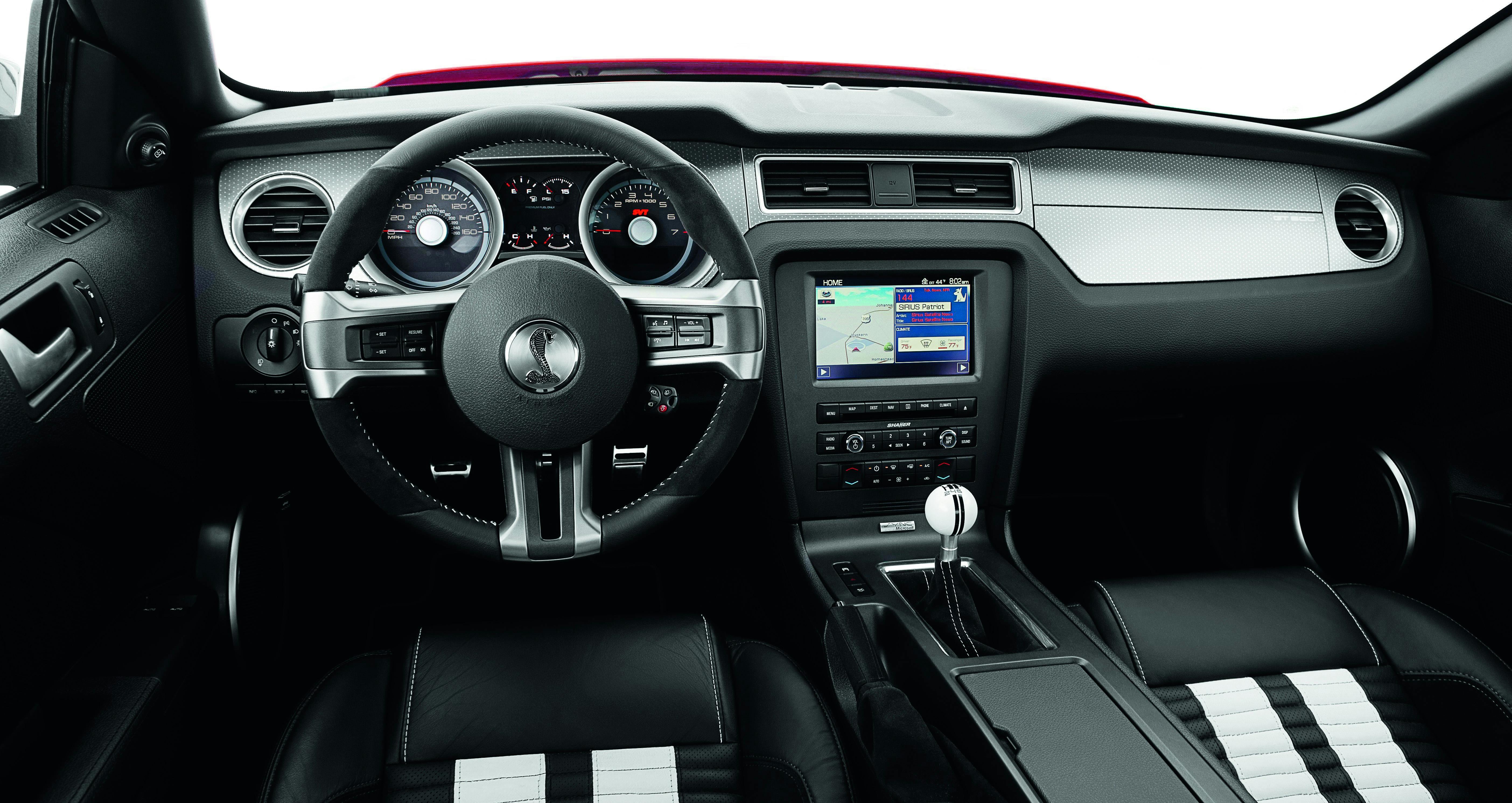 Ford Mustang Shelby GT500 interior