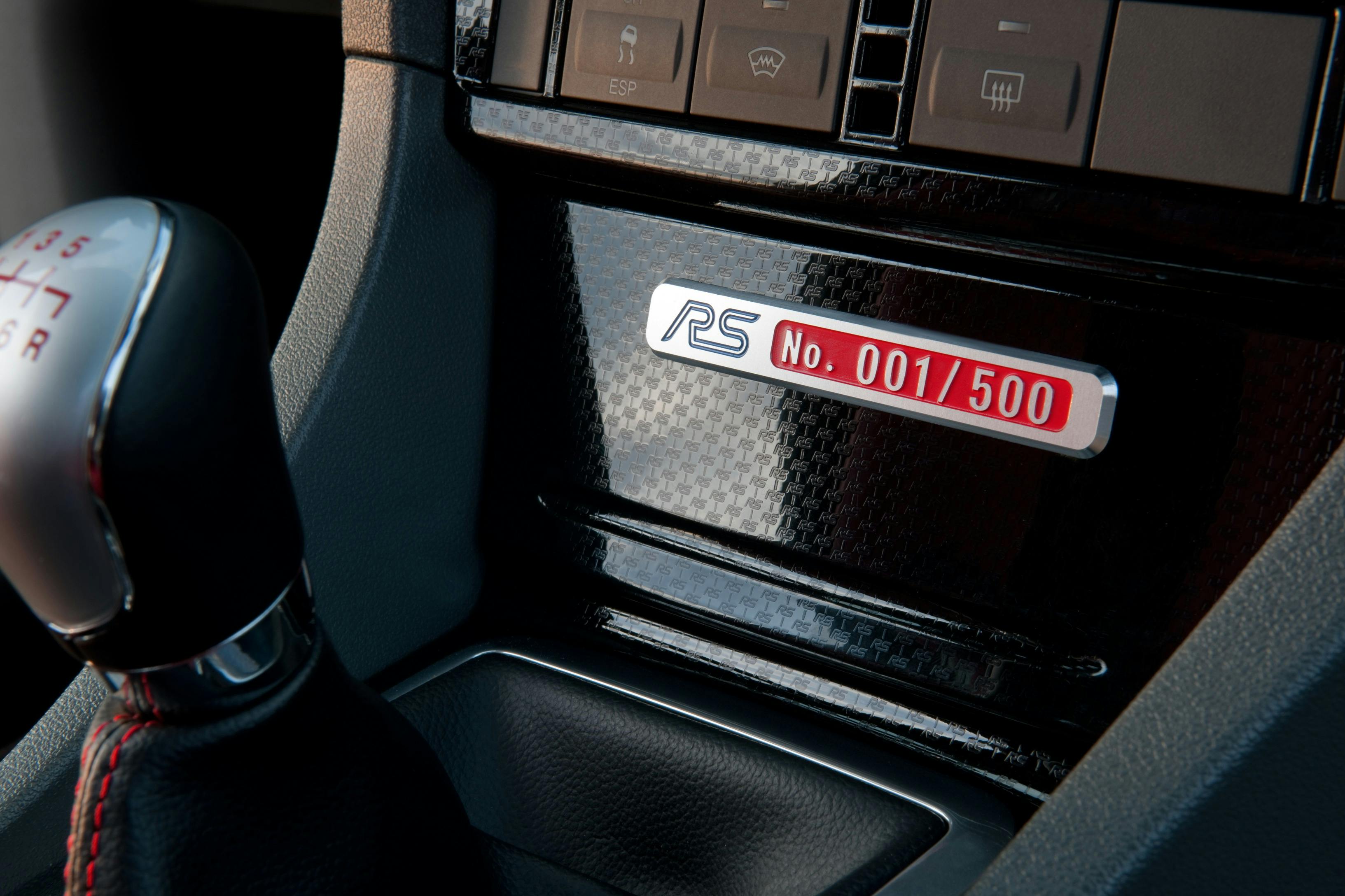 Focus RS500 interior