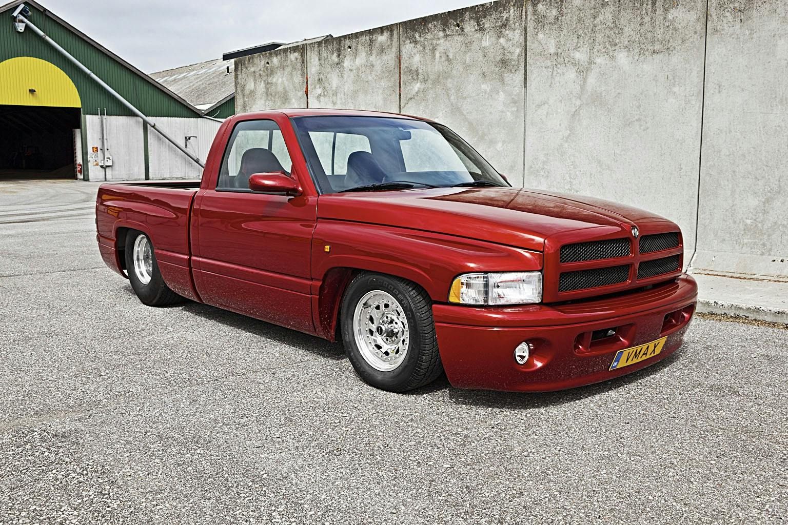 Fronten af Dodge Ram