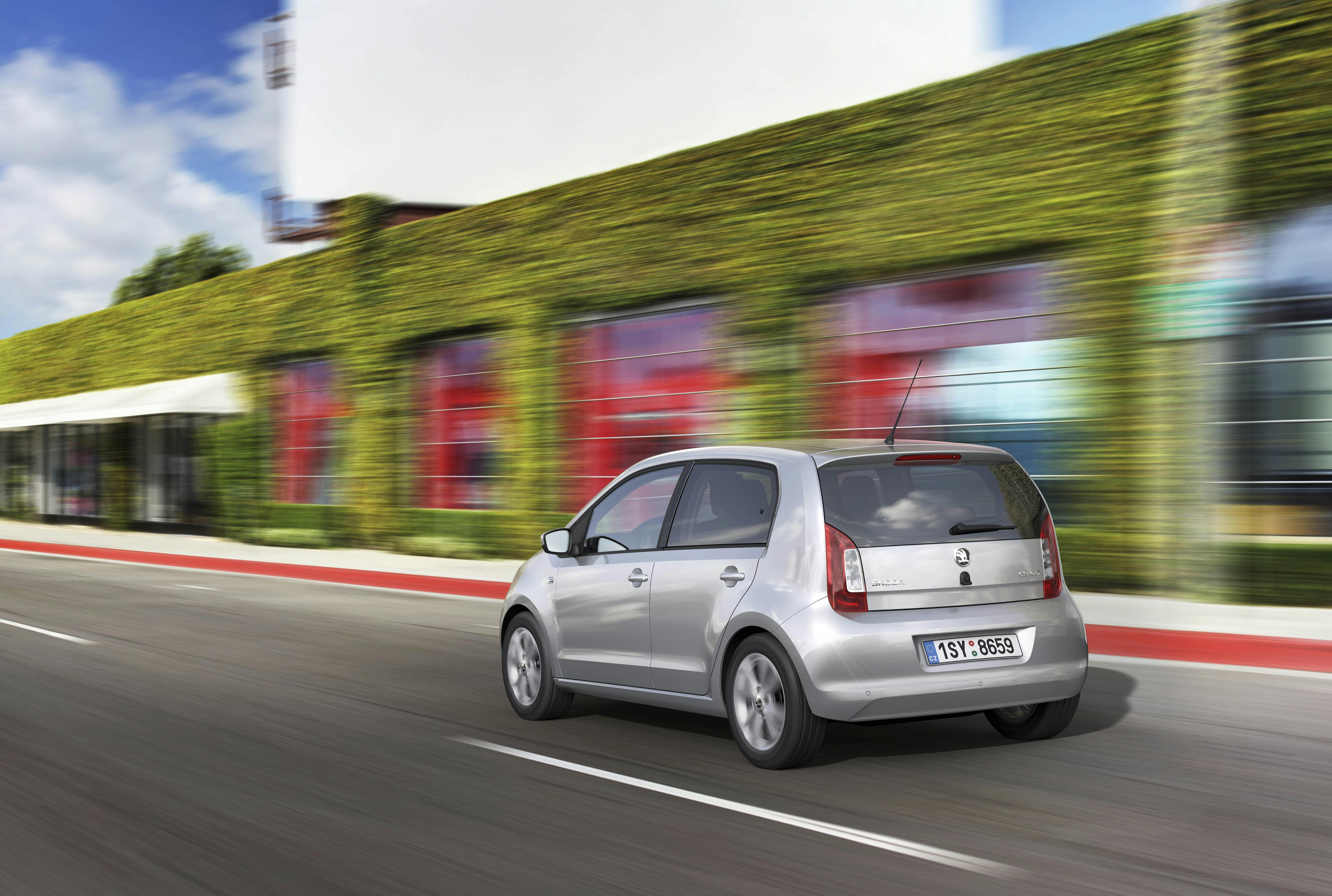Skoda Citigo Ambition 1,0 75 5d, bagfra