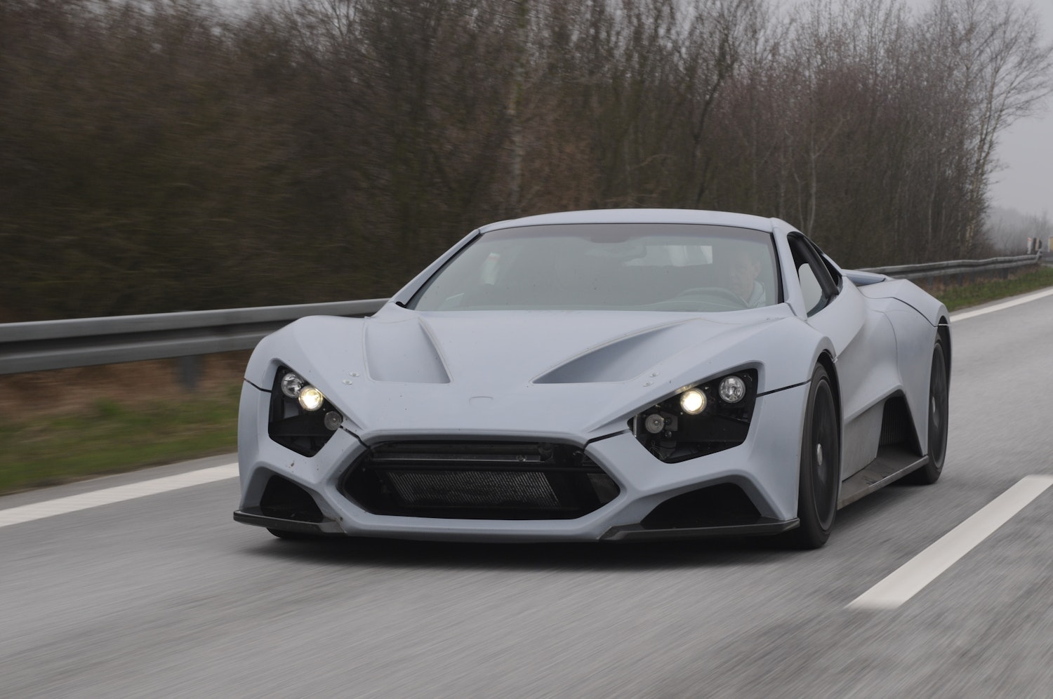Zenvo ST1 Første tur