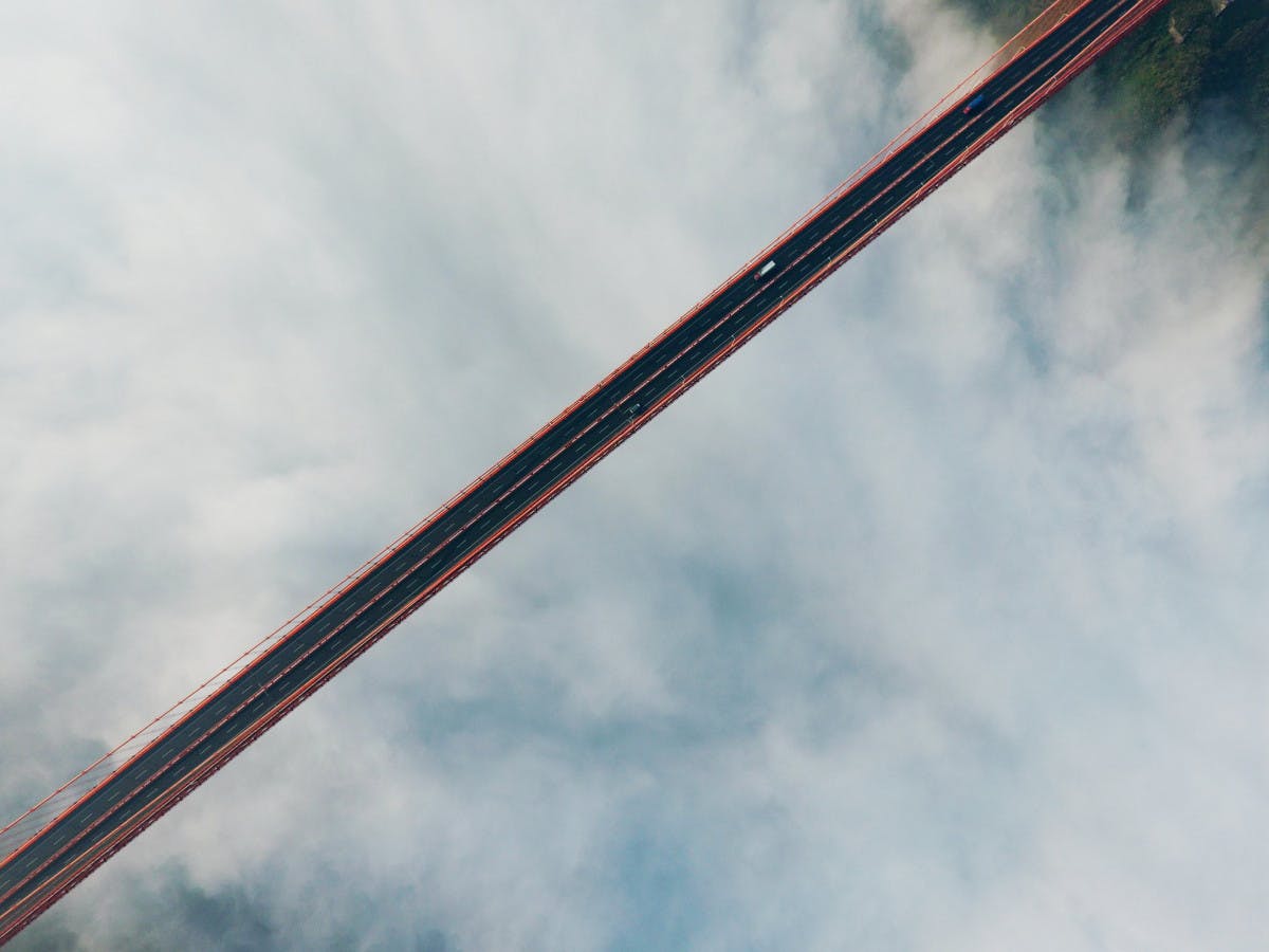 Overbridge Vinnande bild från fototävlingen SkyPixel 2016