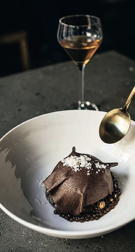 På Michelin-restauranten Coda serveres udelukkende desserter! Michelin-restauranten Coda i Berlin