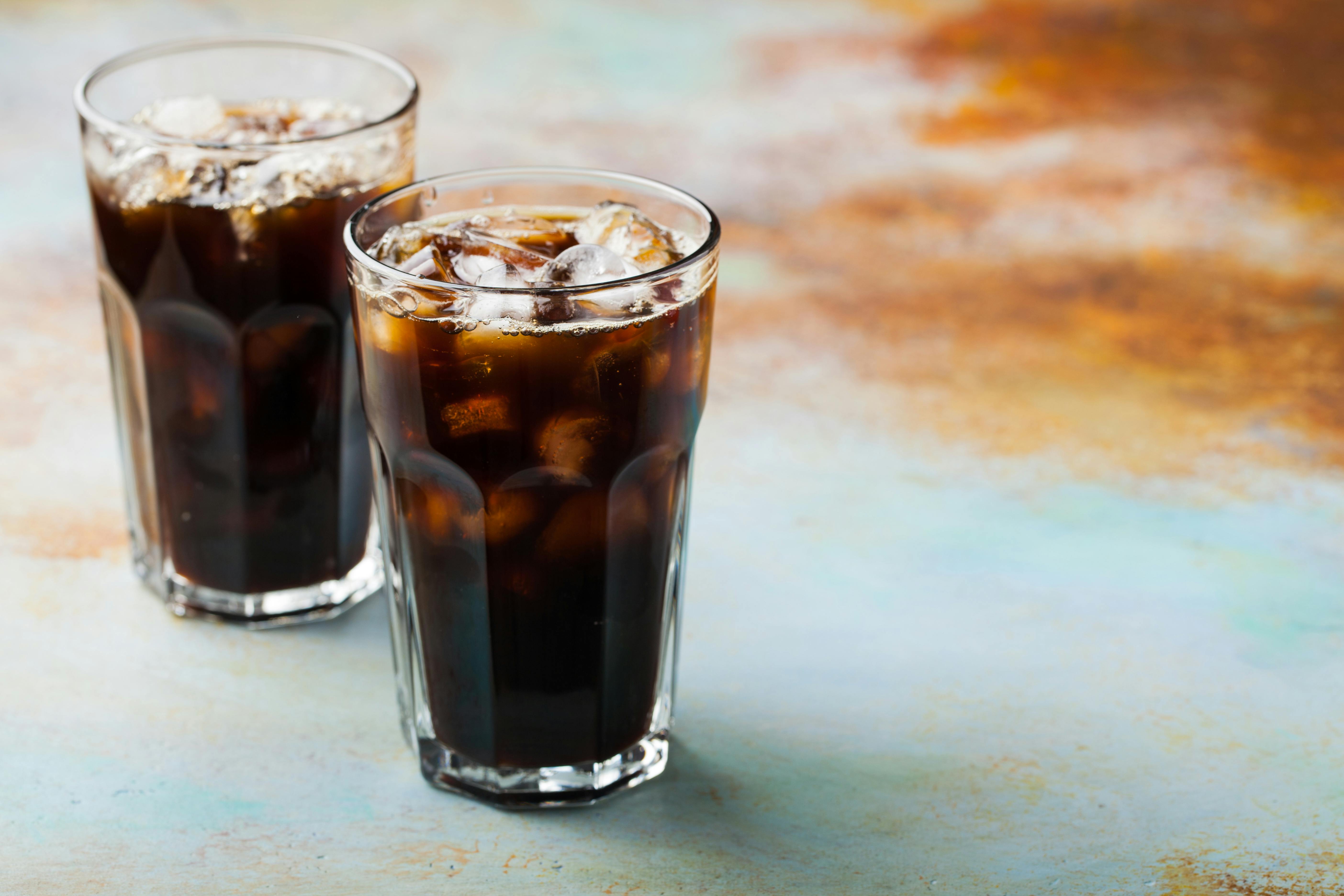 Mhm, lækker ser sådan en iskold cola altså ud! Iskold cola