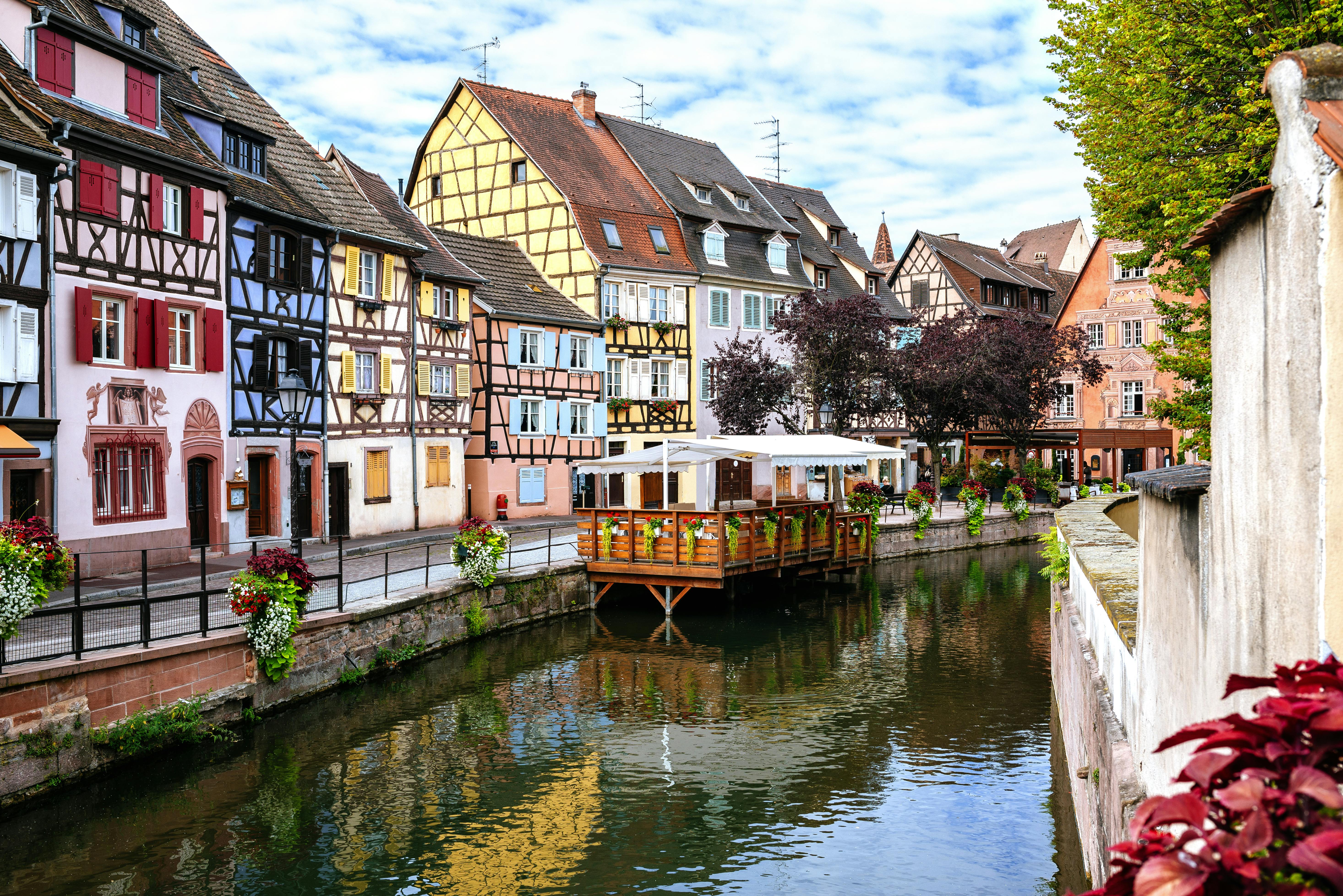 Byen Colmar har fået kælenavnet Lille Venedig – og vi forstår godt hvorfor! Colmar i Alsace
