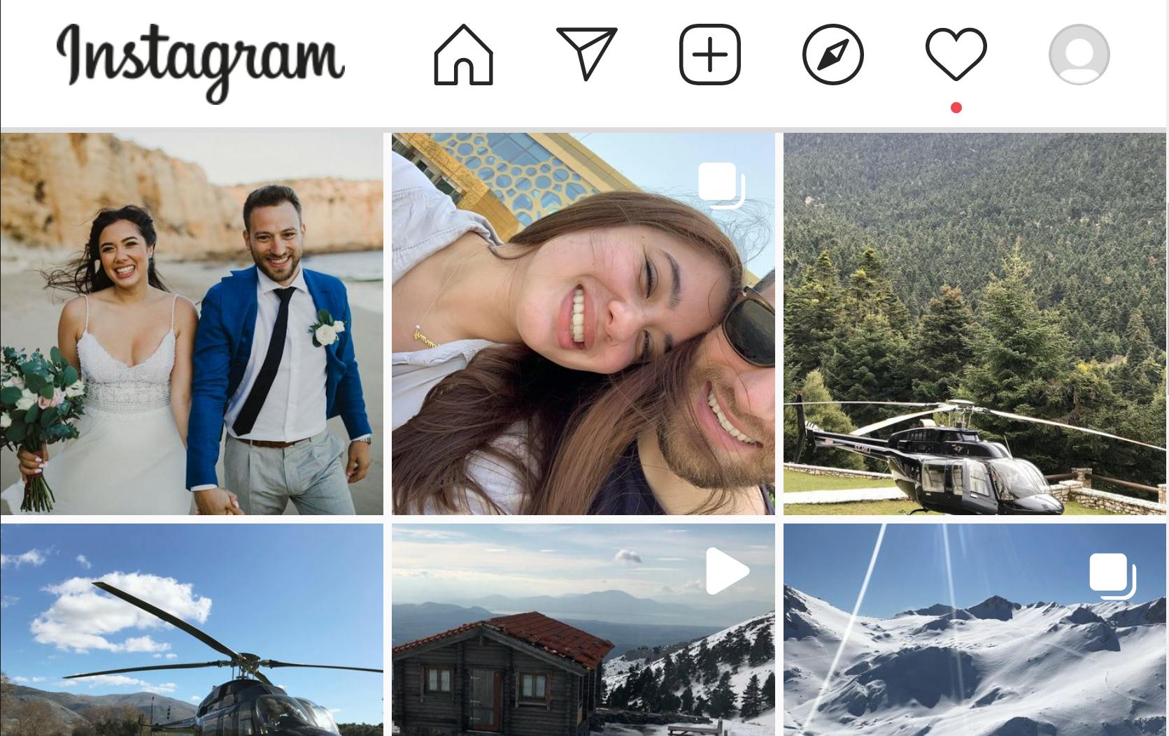 Babis Anagnostopoulos målade upp en idyllisk bild av sig själv och sin familj på sociala medier, men verkligheten var långt ifrån rosenröd.