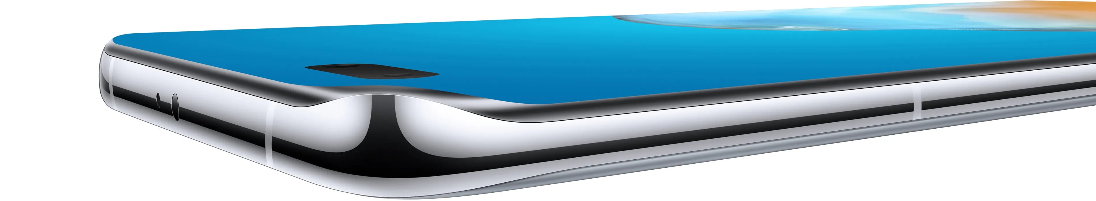 Huawei P40 Huawei P40 har afrundede kanter