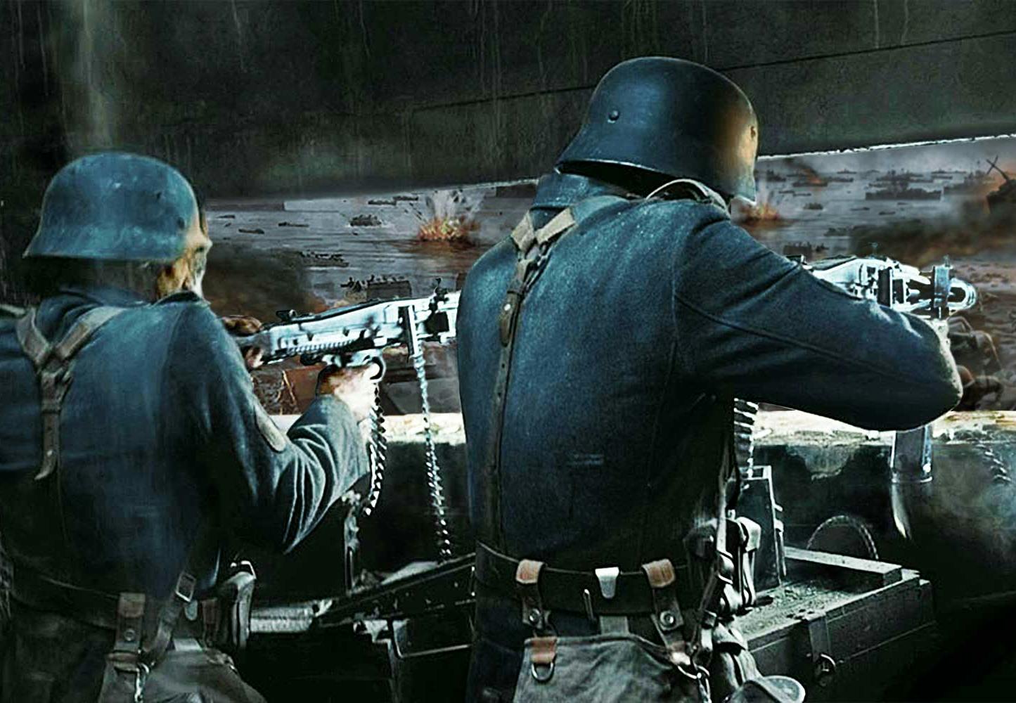 Duitse soldaten tijdens D-day