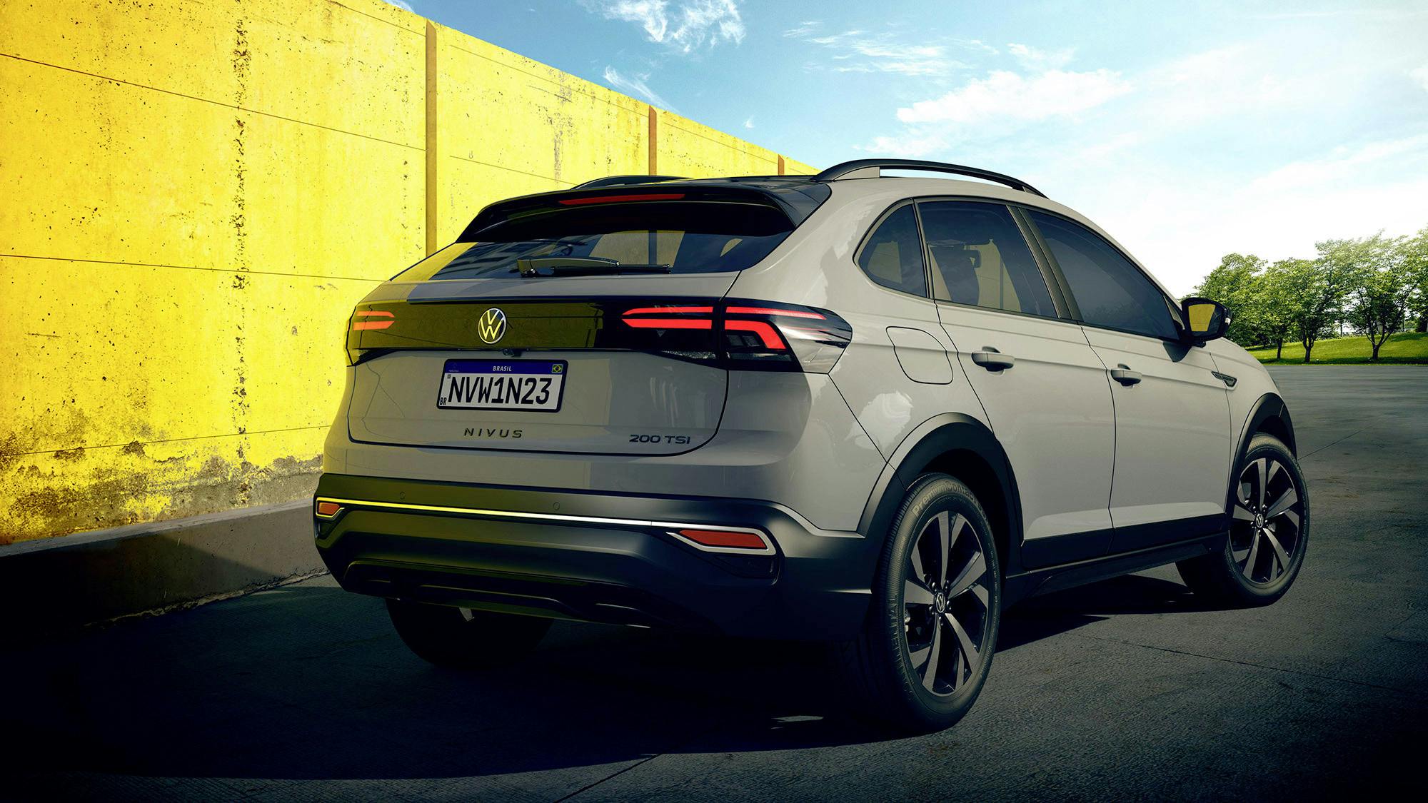 VW Nivus VW Nivus Taigo Tiago 2021 brasiliansk vw