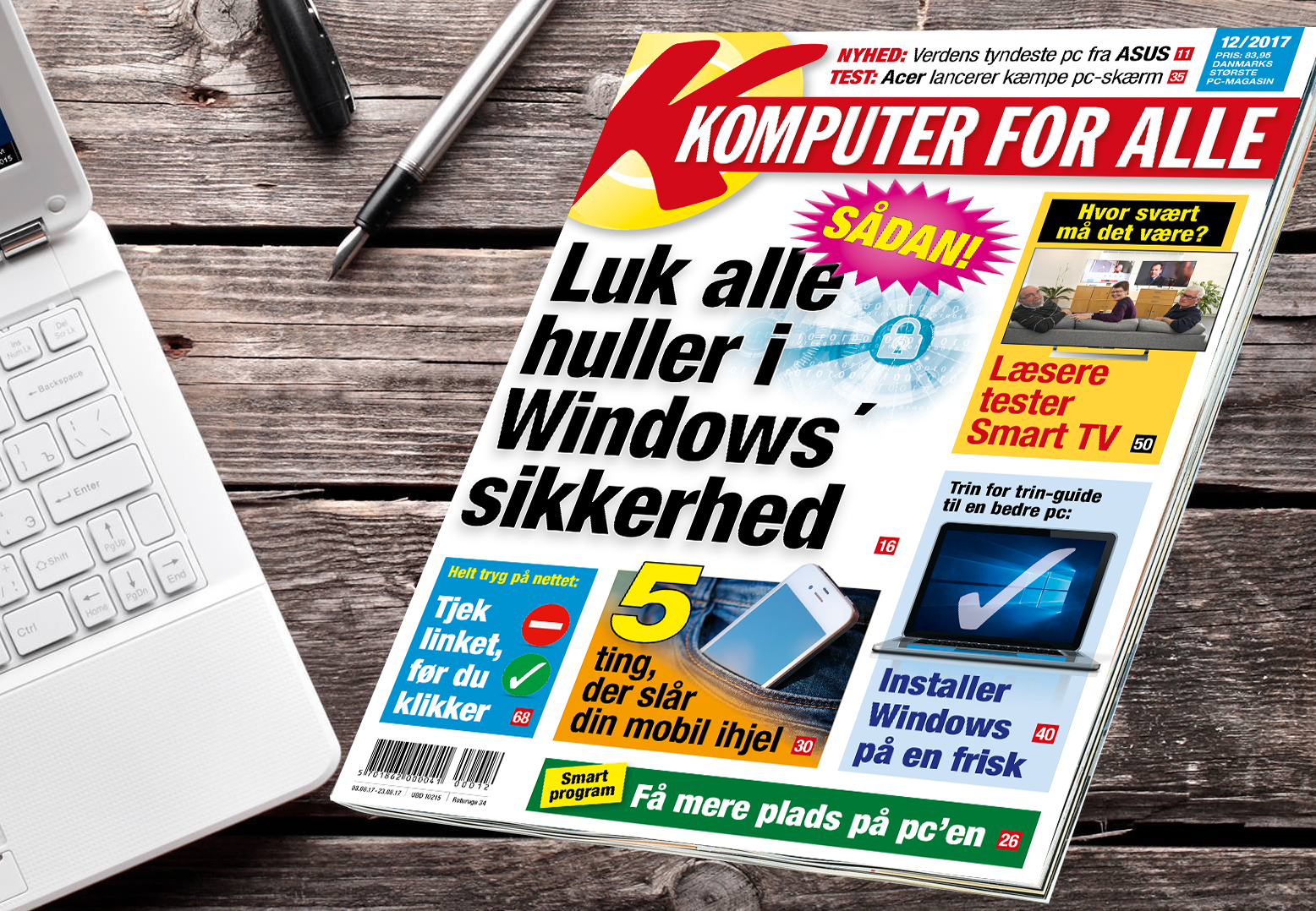 Nyt blad: Luk sikkerhedshullerne i Windows 10