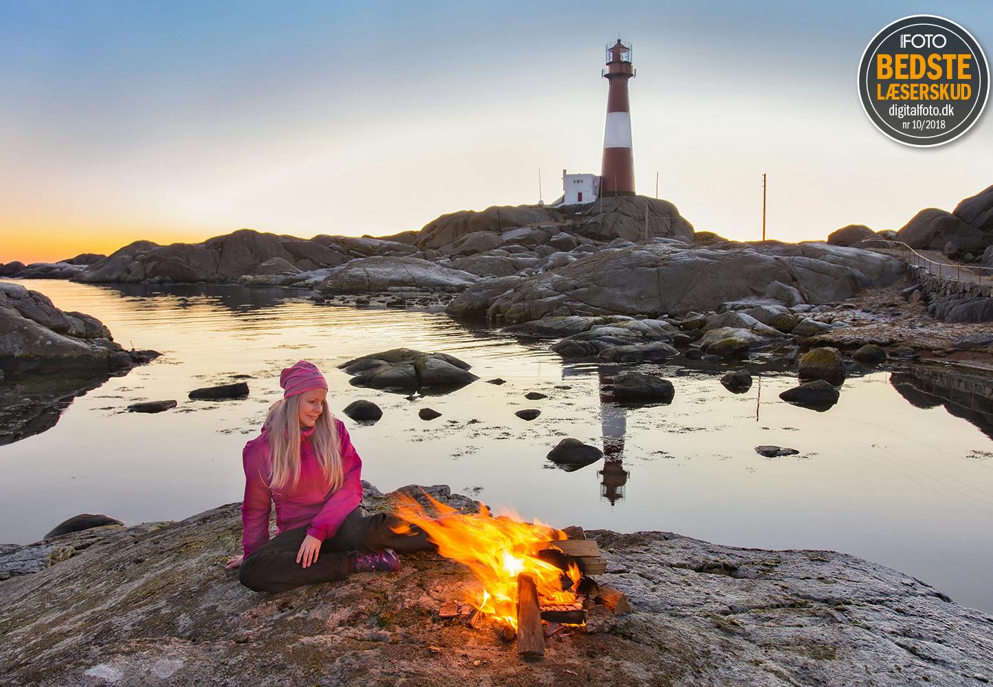 Månedens foto Eigerøy fyr i Eigersund i Norge
