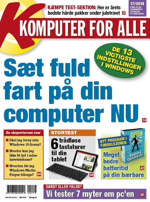 Komputer for alle nummer 17/2018