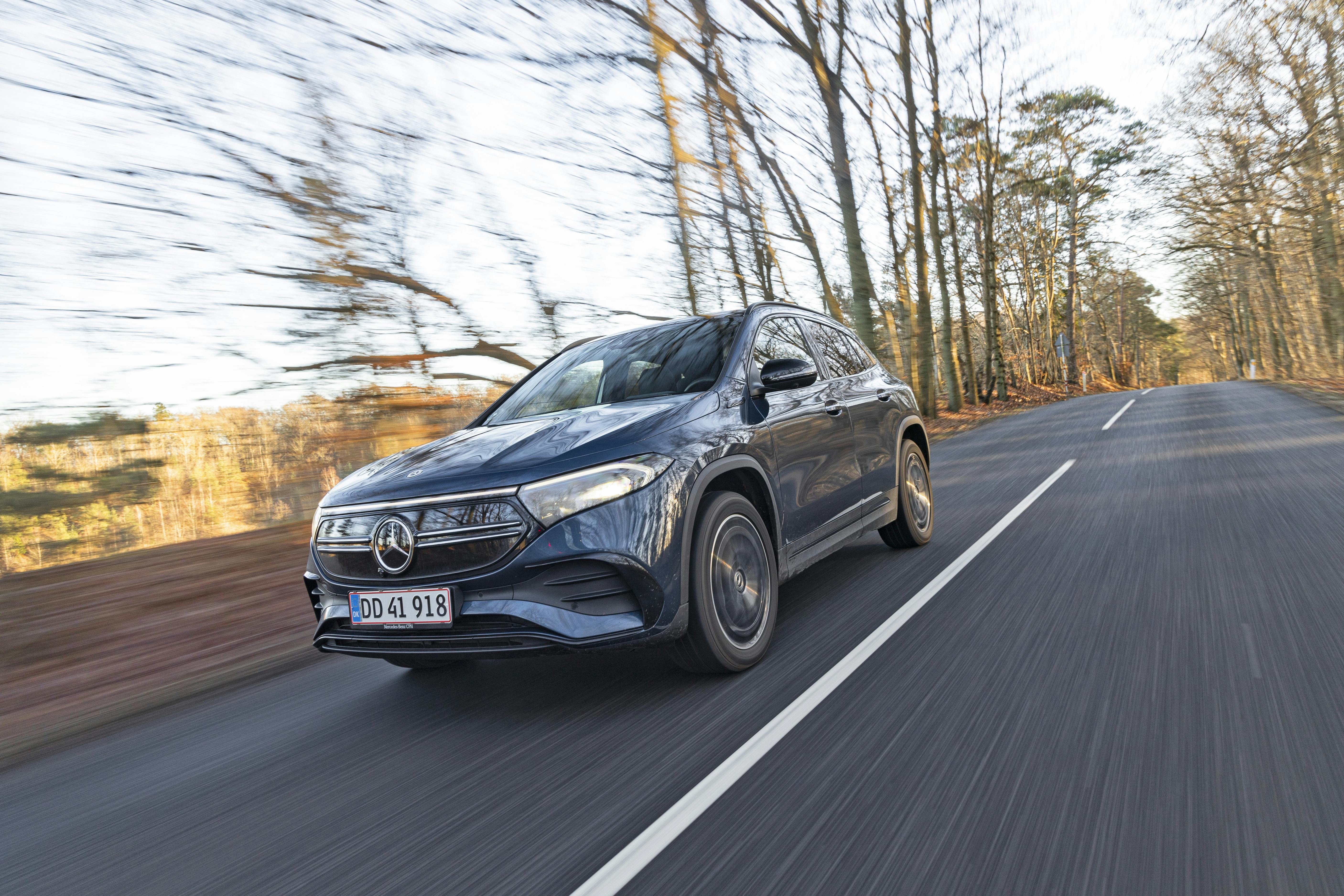 mercedes eqa elbil pris test