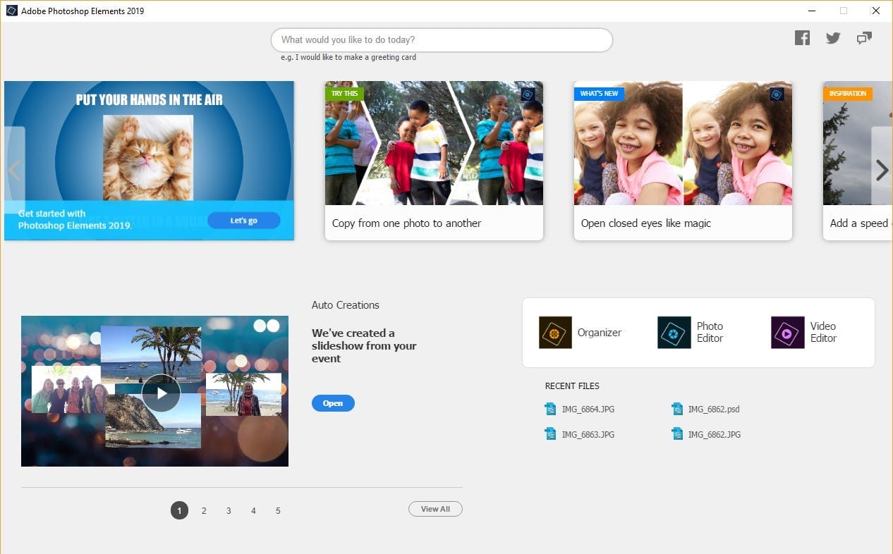Adobe Photoshop Elements 2019