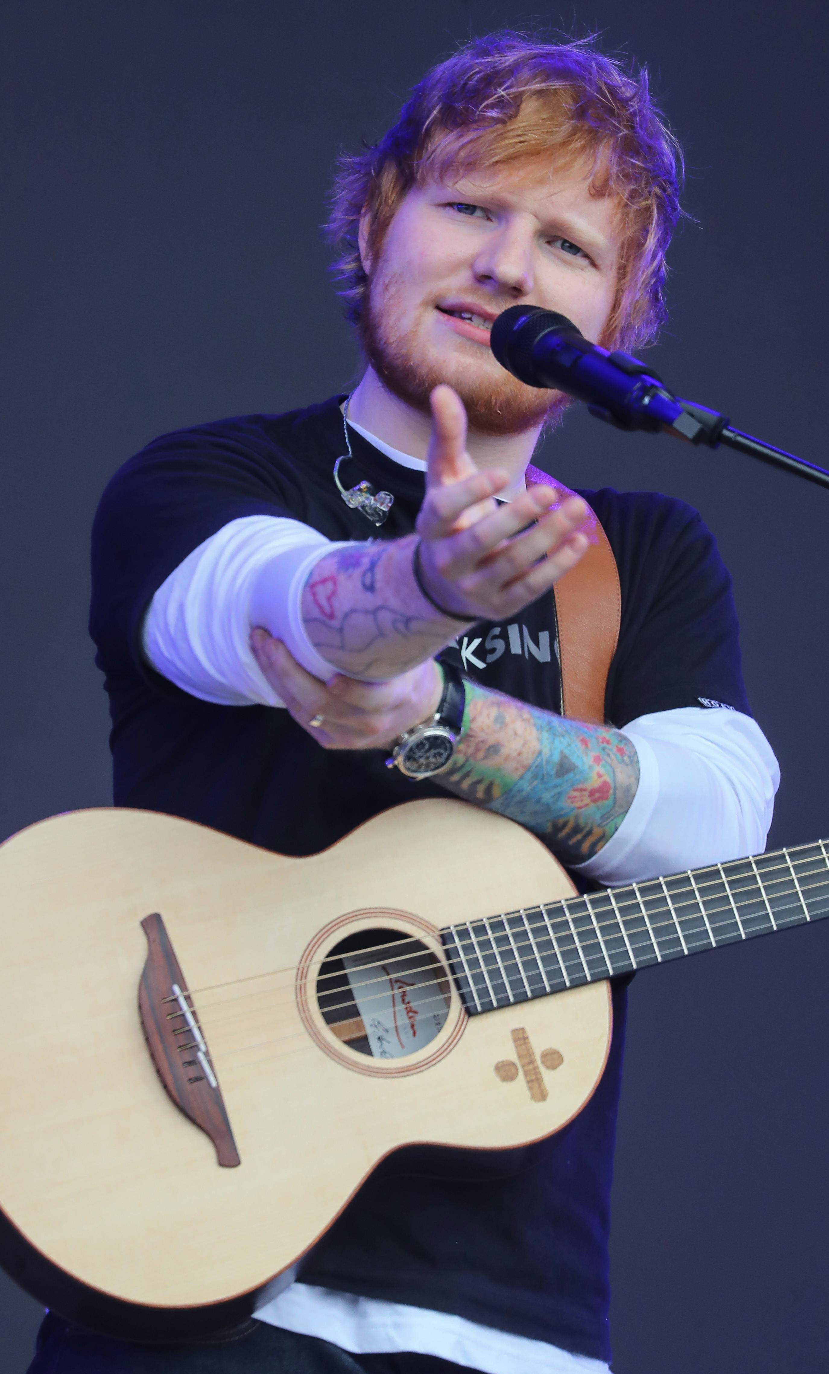 Ed Sheeran er født i 1991. Ed Sheeran