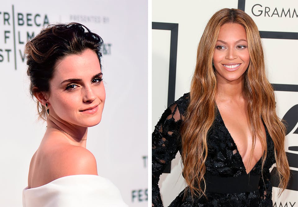Emma Watson og Beyonce er noen av tidenes største powerkvinner. Emma Watson og Beyonce