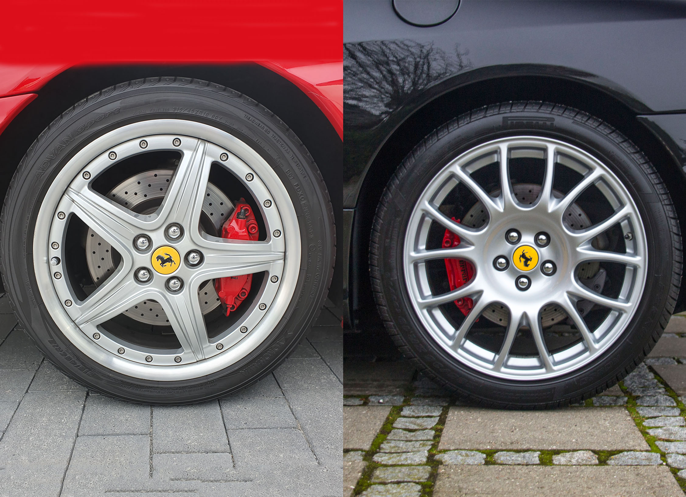 Ferrari 360 Spider fælger: Rigtig men skidt, men flot | Bilmagasinet.dk