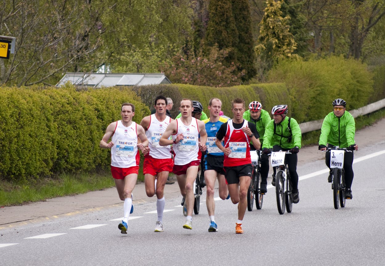 springa 5 km på 22 minuter