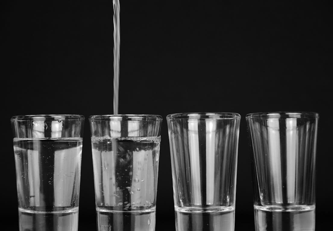 hvor mye vann bør man drikke hver dag