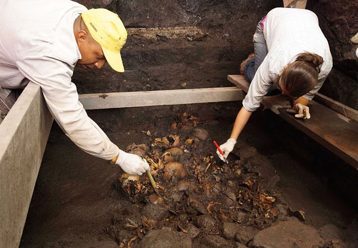aztec skulls