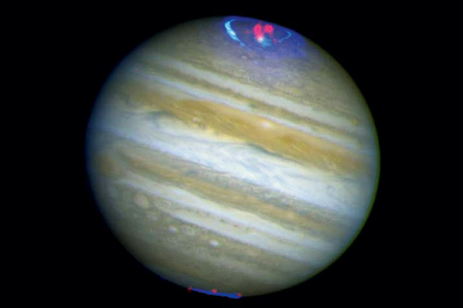 Northern lights Jupiter