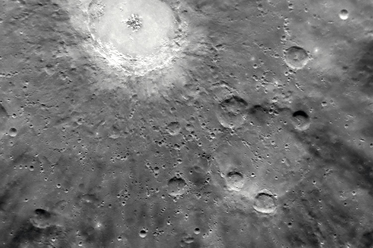 Debussy crater on Mercury