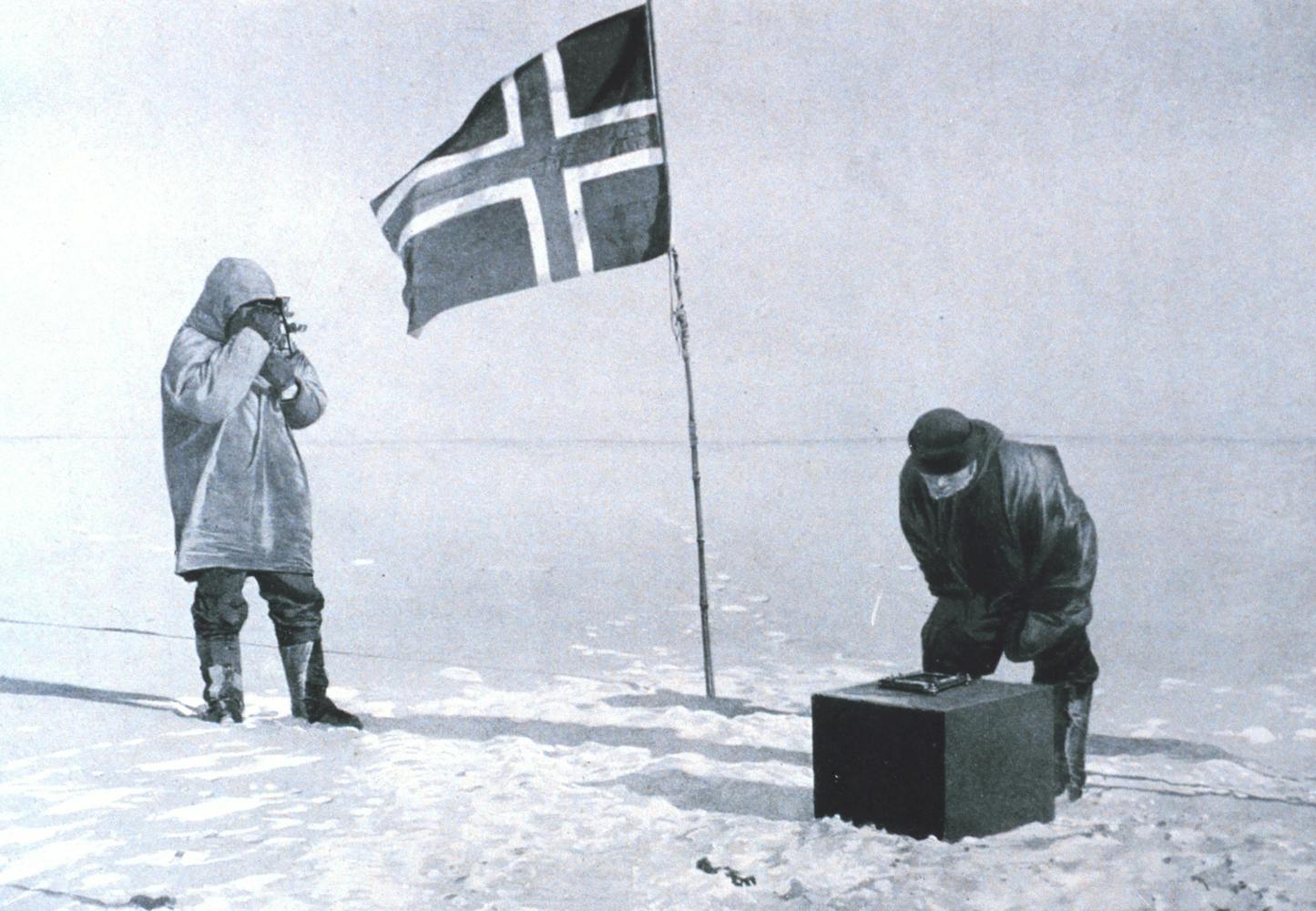 Amundsen at the pole