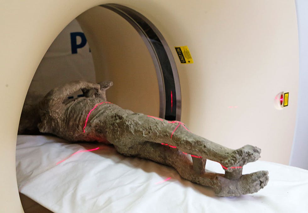 Pompeji - Skanninger afslører nyt om Vesuvs ofre