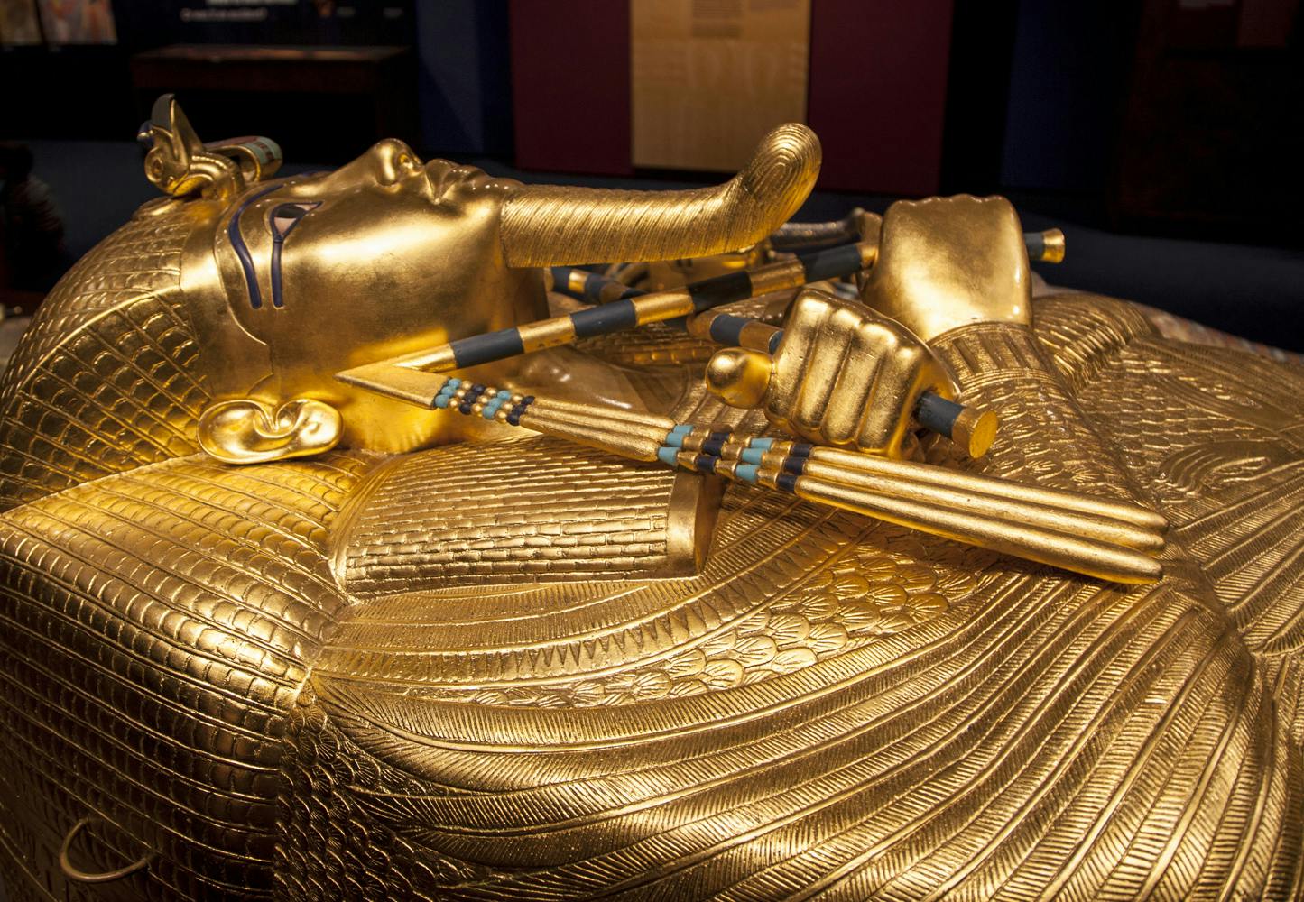 skatte Tutankhamons dødsmaske