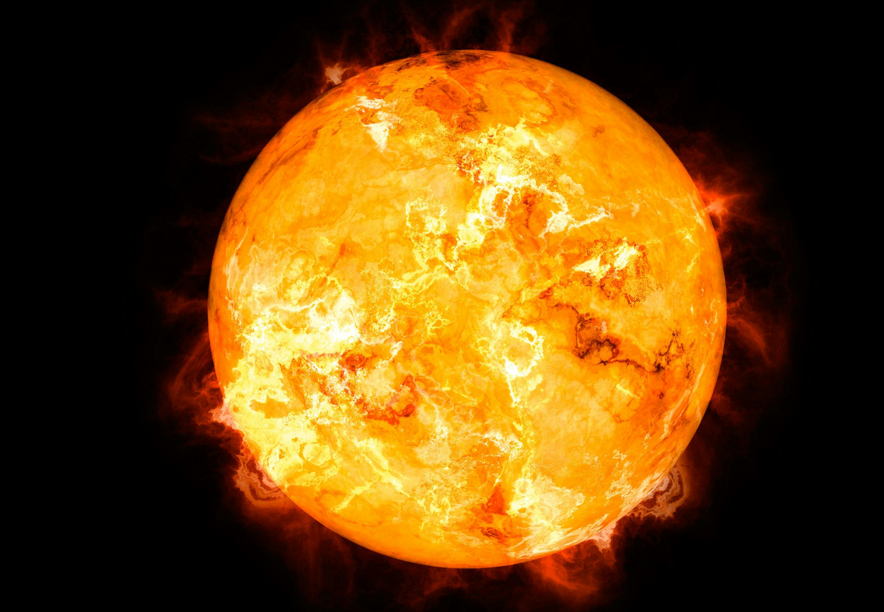 Sun_solar system theme