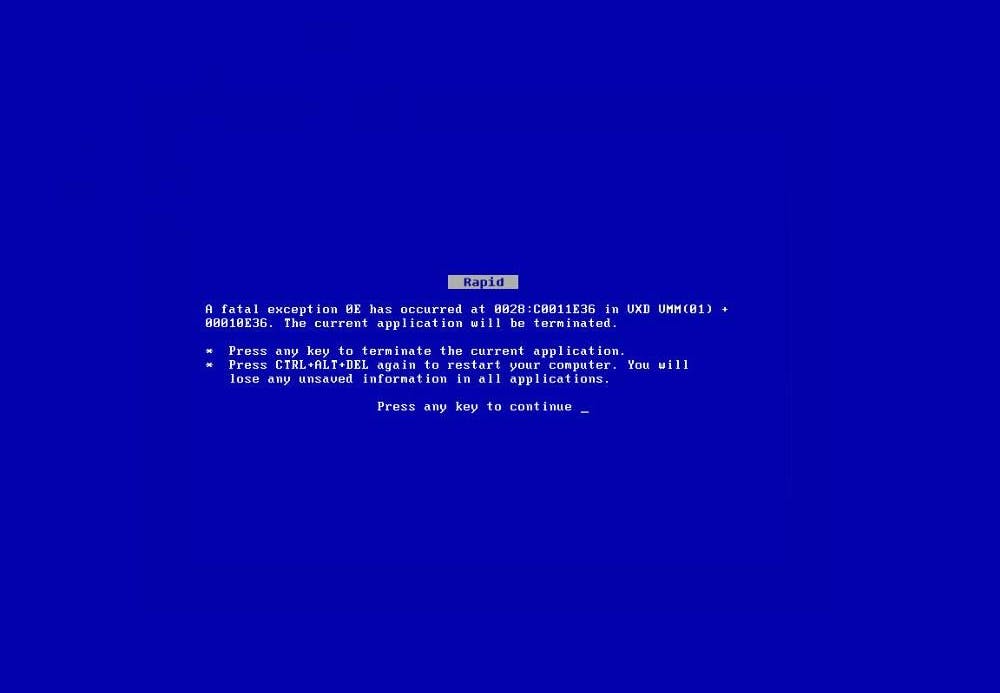bluescreen