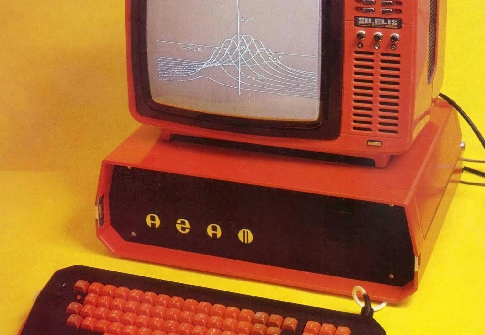 Rød Computer