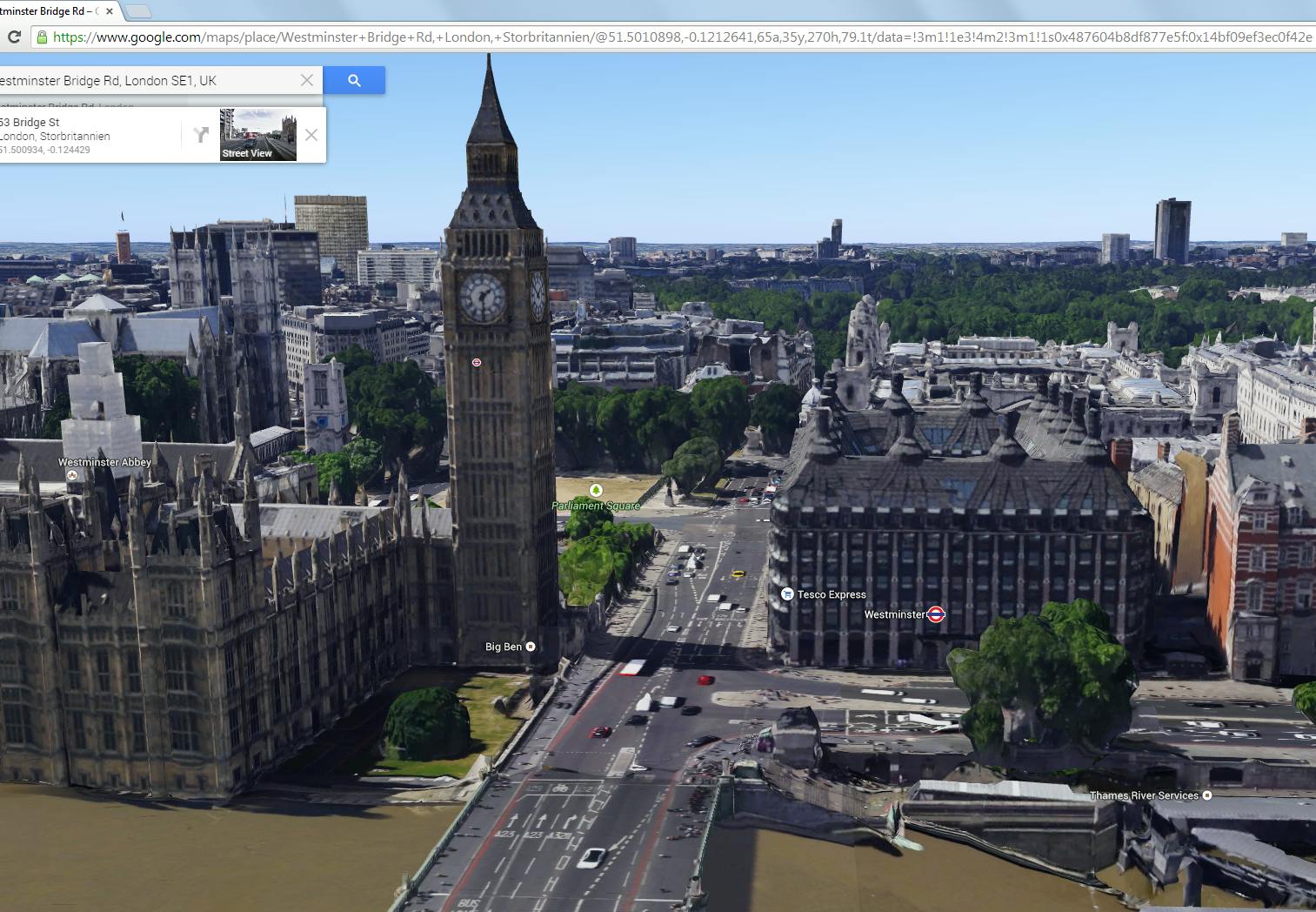 Tag til London i 3D med Google Maps | Komputer.dk