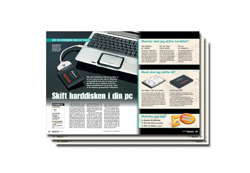 slids Tomhed Uretfærdig Flyt alt til en ny harddisk | Komputer.dk