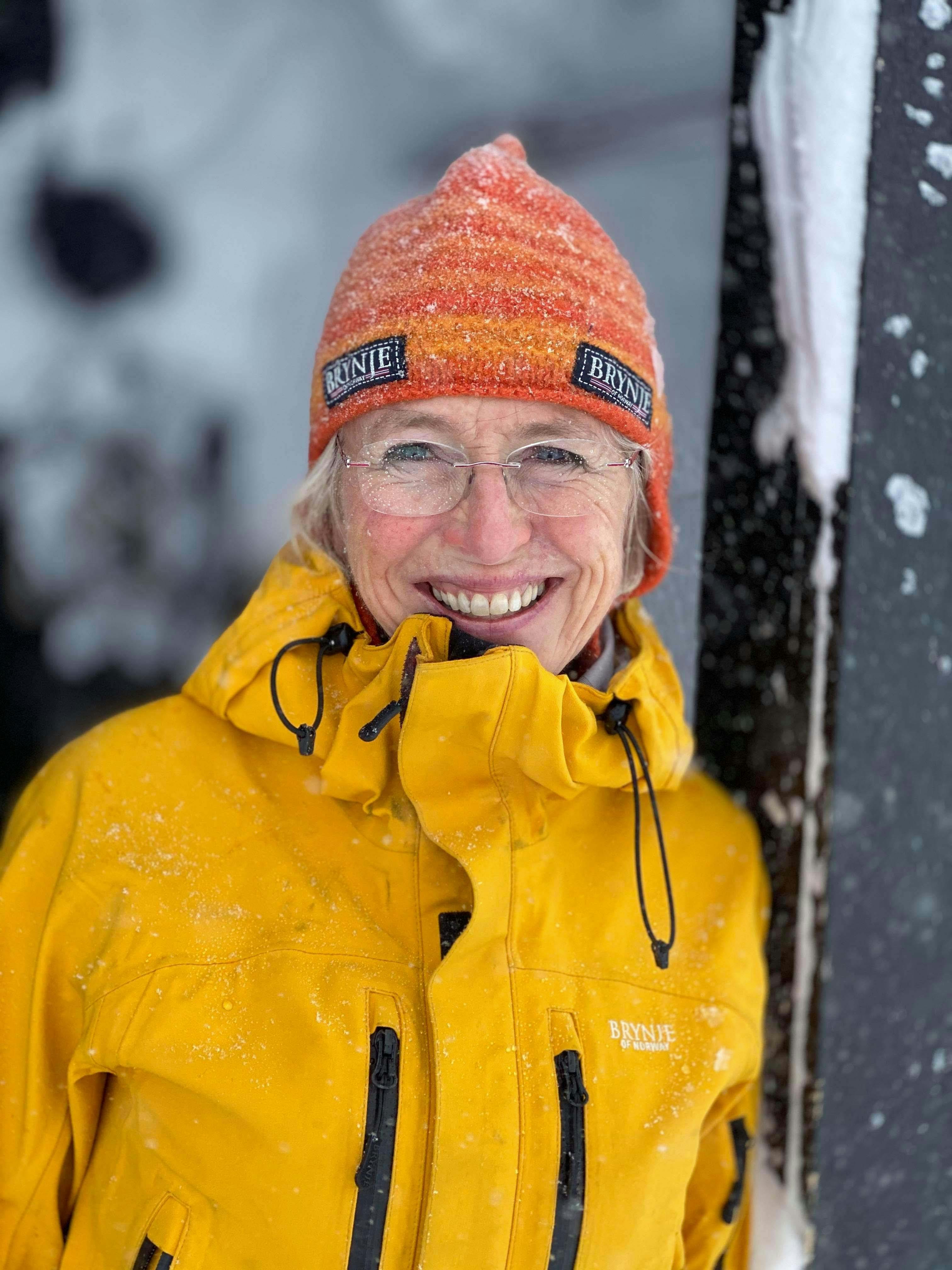 Kvinne på Mount everest