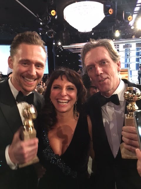 Susanne Bier, Tom Hiddleston og Hugh Laurie