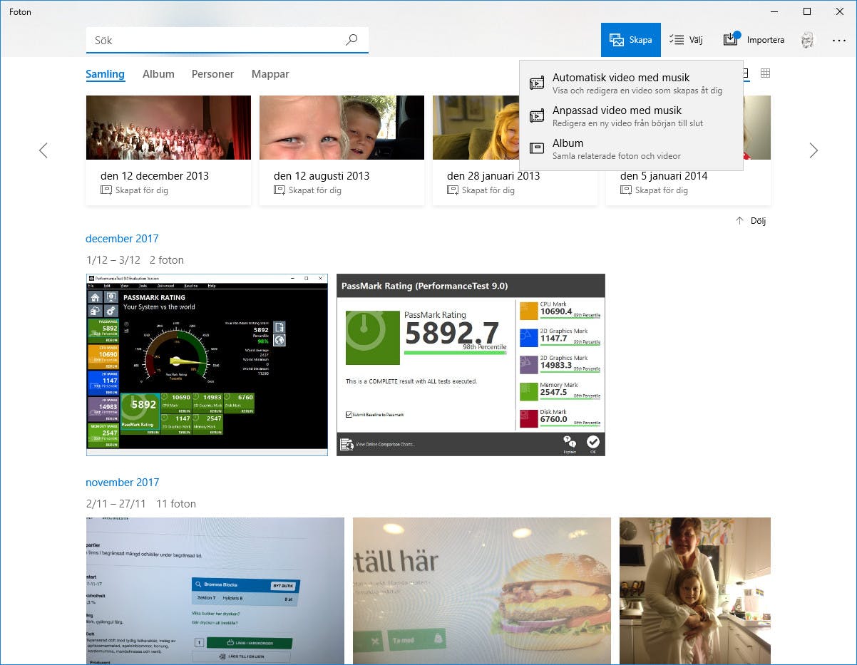 Appen Foton i Windows 10