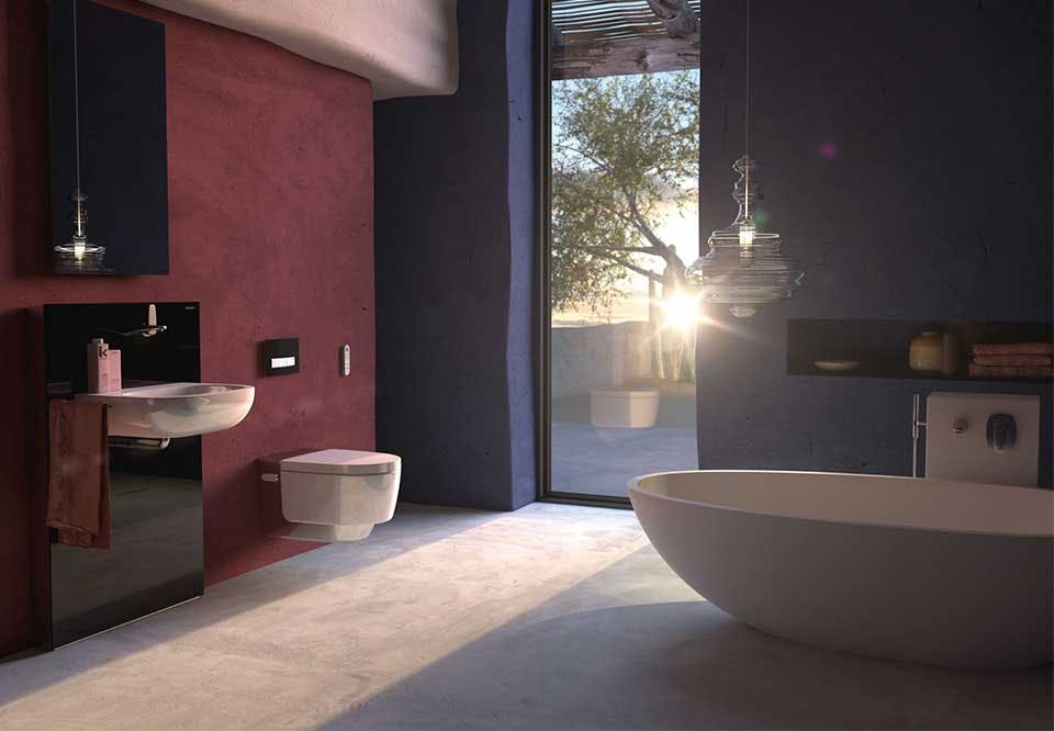 indret badeværelset velvære design spa toilet