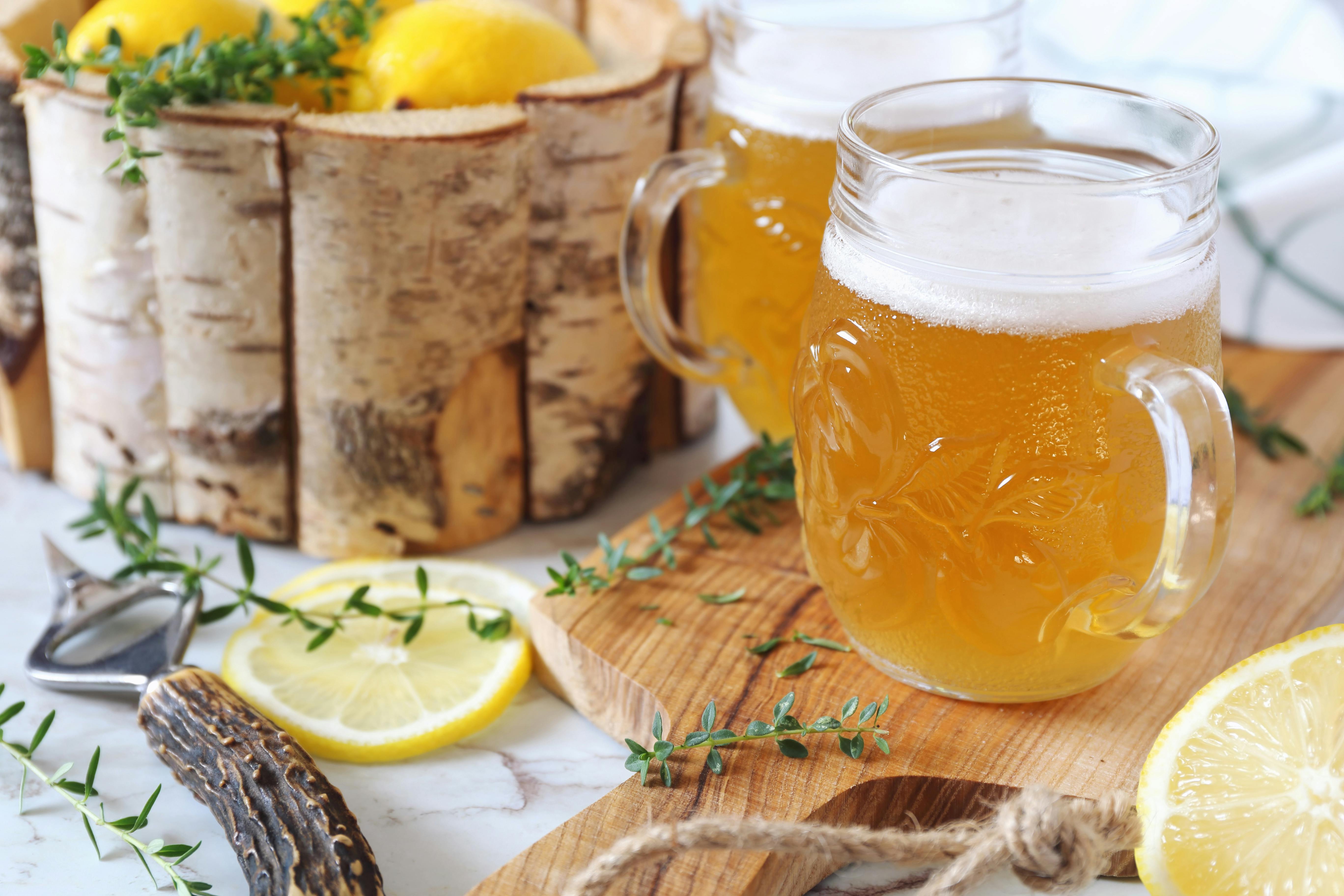 Pift din øl op med forskellige lemonader. Øllemonade
