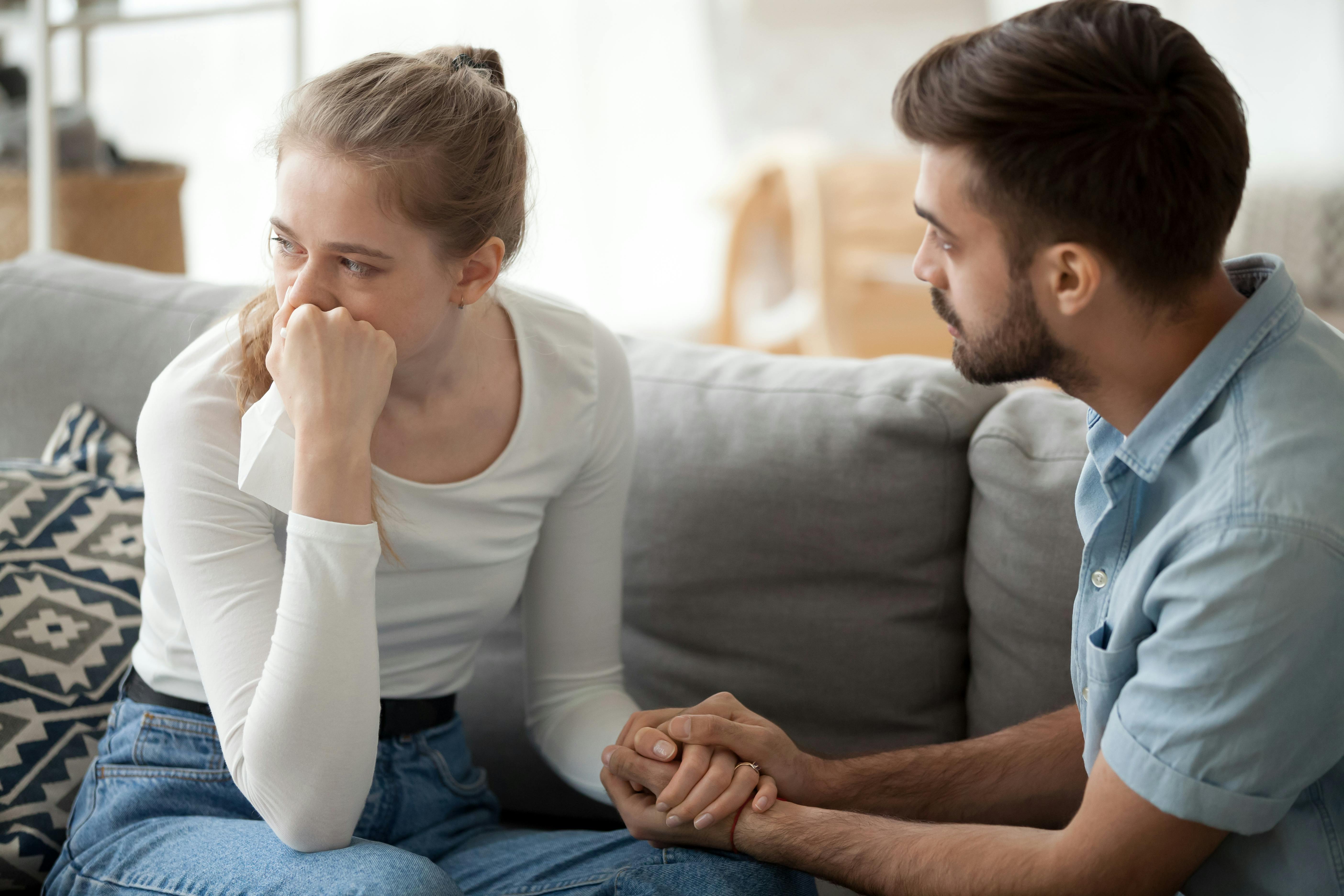 Stress påvirker som udgangspunkt ikke din evne til at blive gravid. Par der har en alvorlig samtale