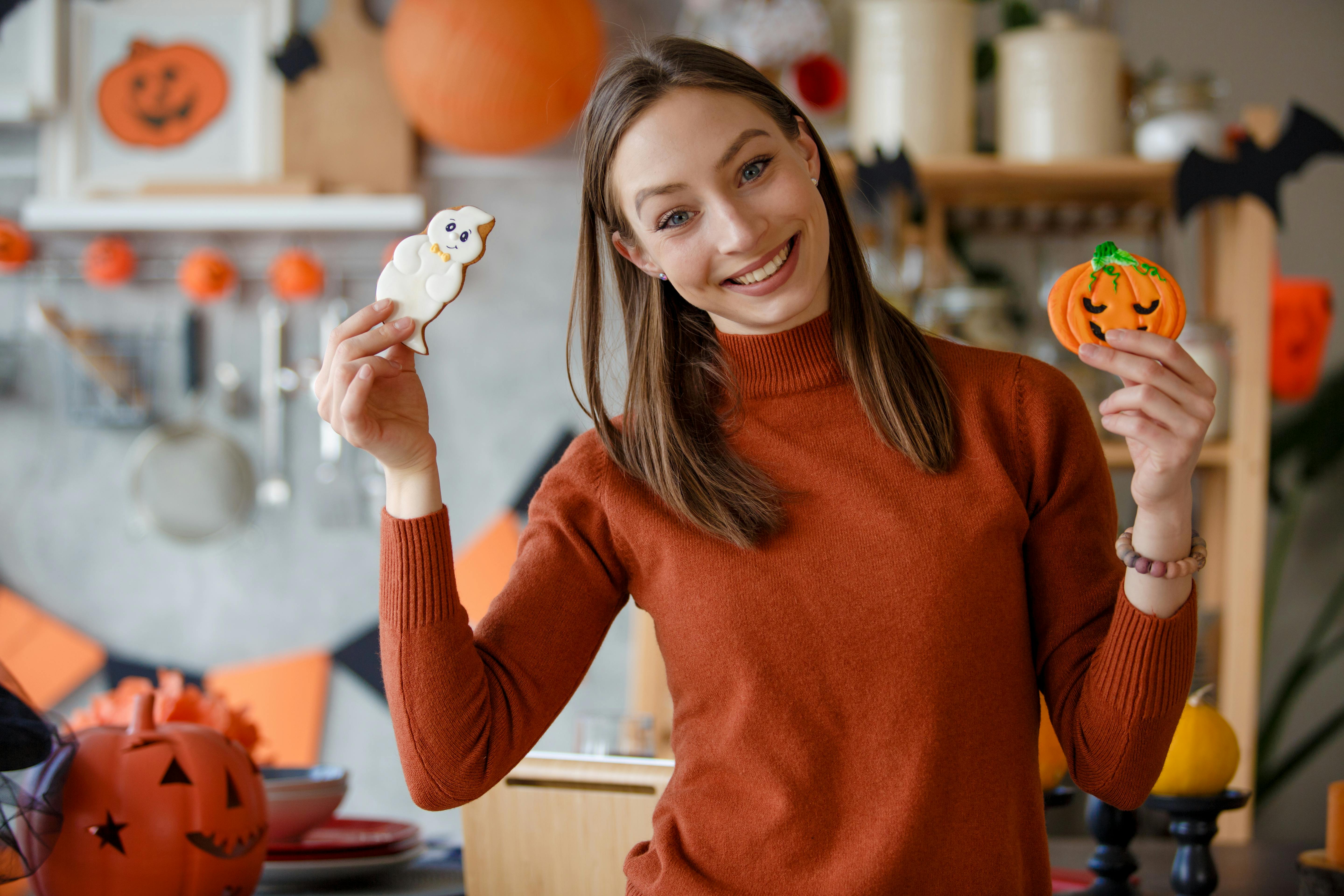 Søde halloween-cookies er også oplagt til dette sjove Tour de chambre-tema! tour de chambre tema TDC ideer