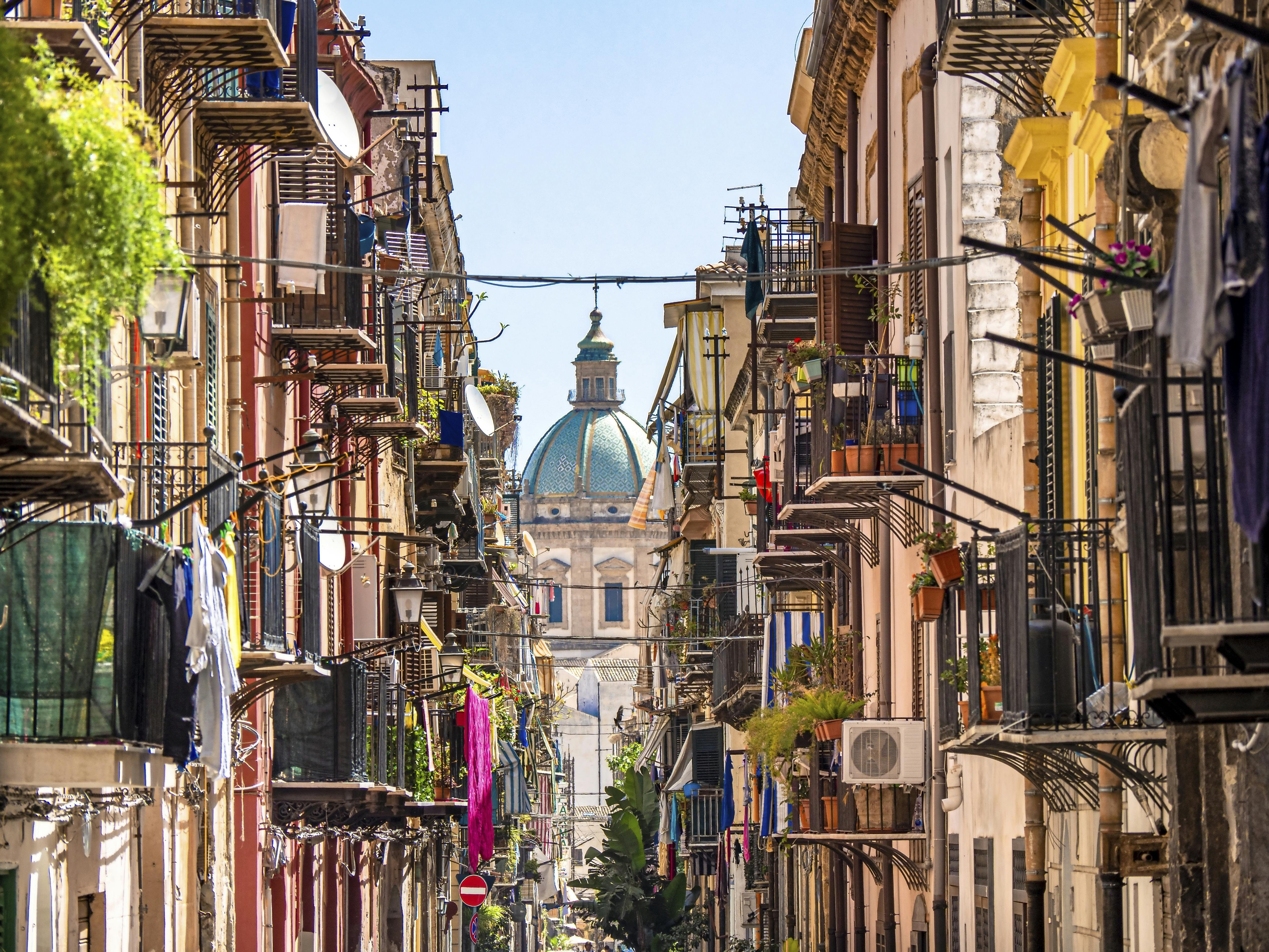 I Palermo, Siciliens hovedstad. Italien, Sicilien