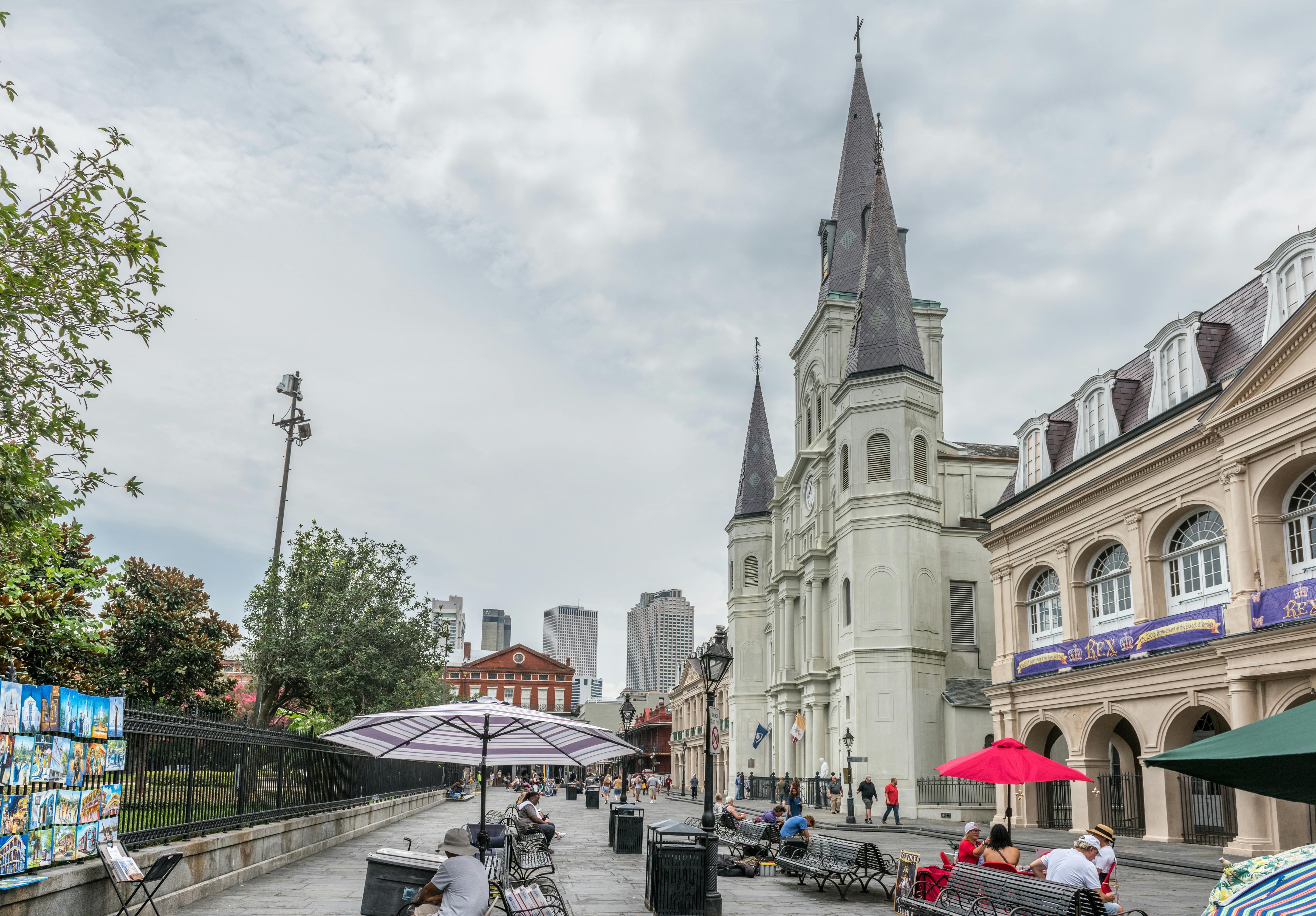St. Louis Cathedral i New Orleans. St. Louis Cathedral