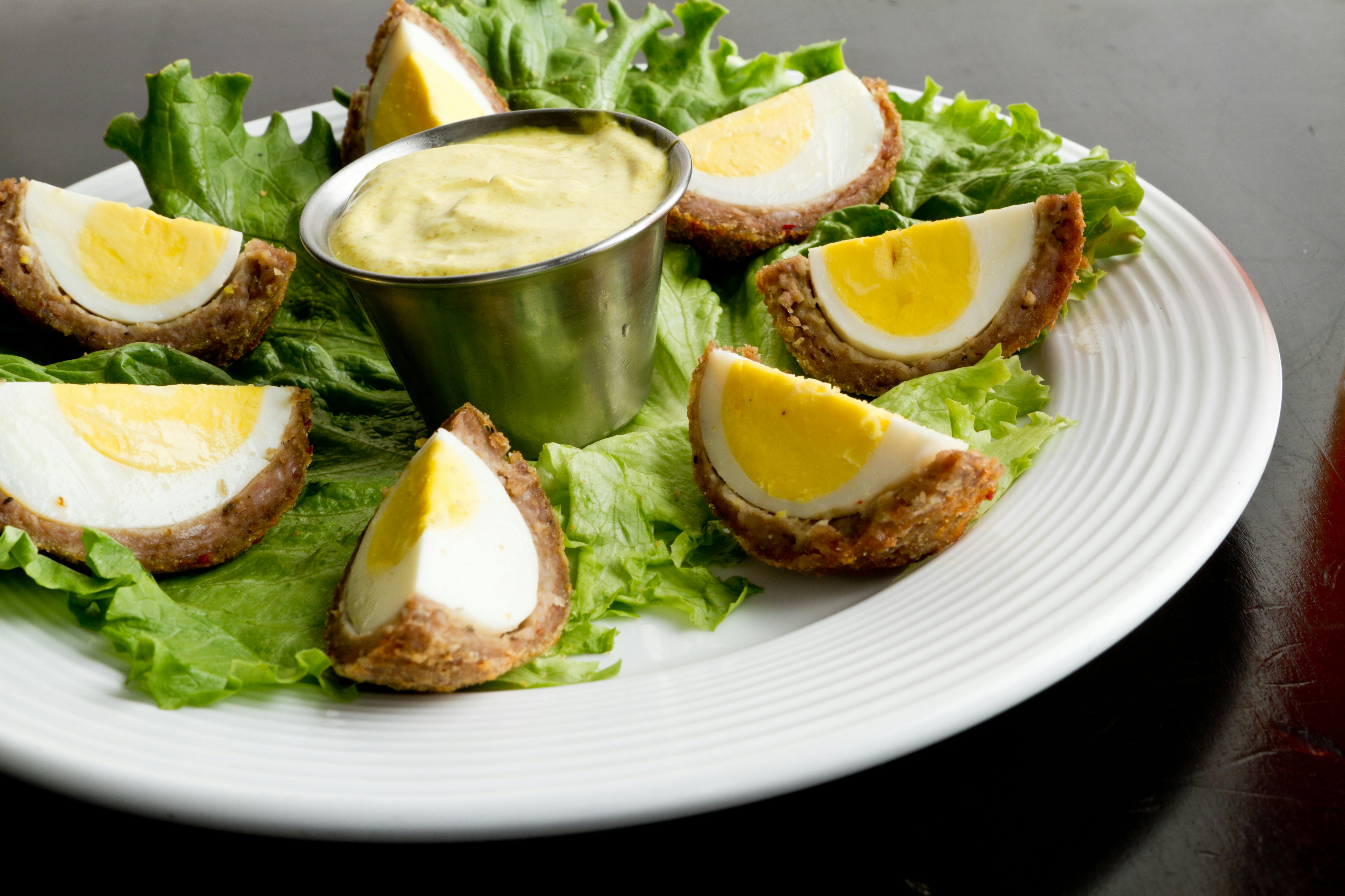 Hvilken rets oprindelse overraskede dig mest? skotske æg scottish egg