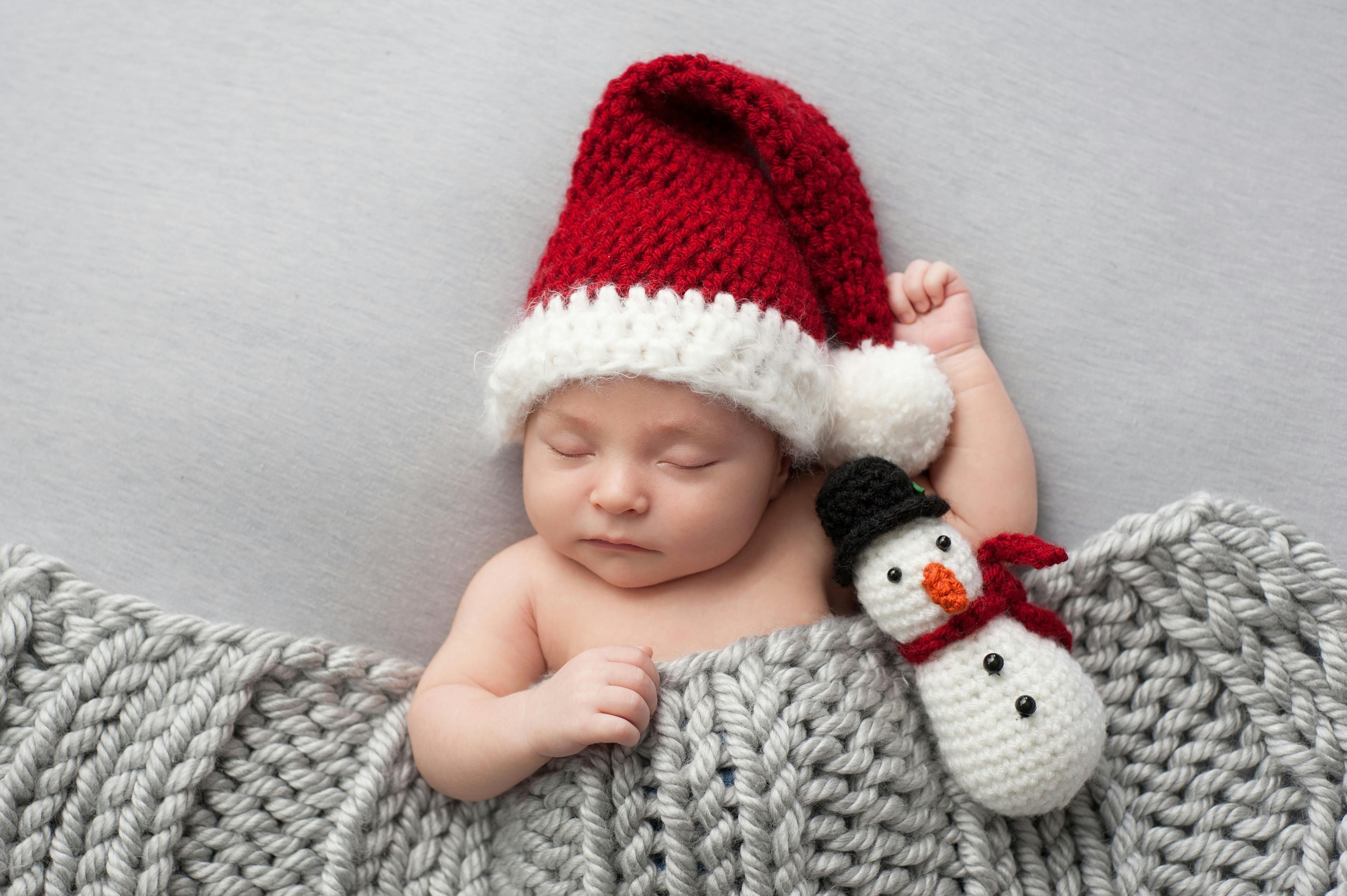 Uanset hvor lille baby er, så kan et photoshoot godt lade sig gøre! baby til jul