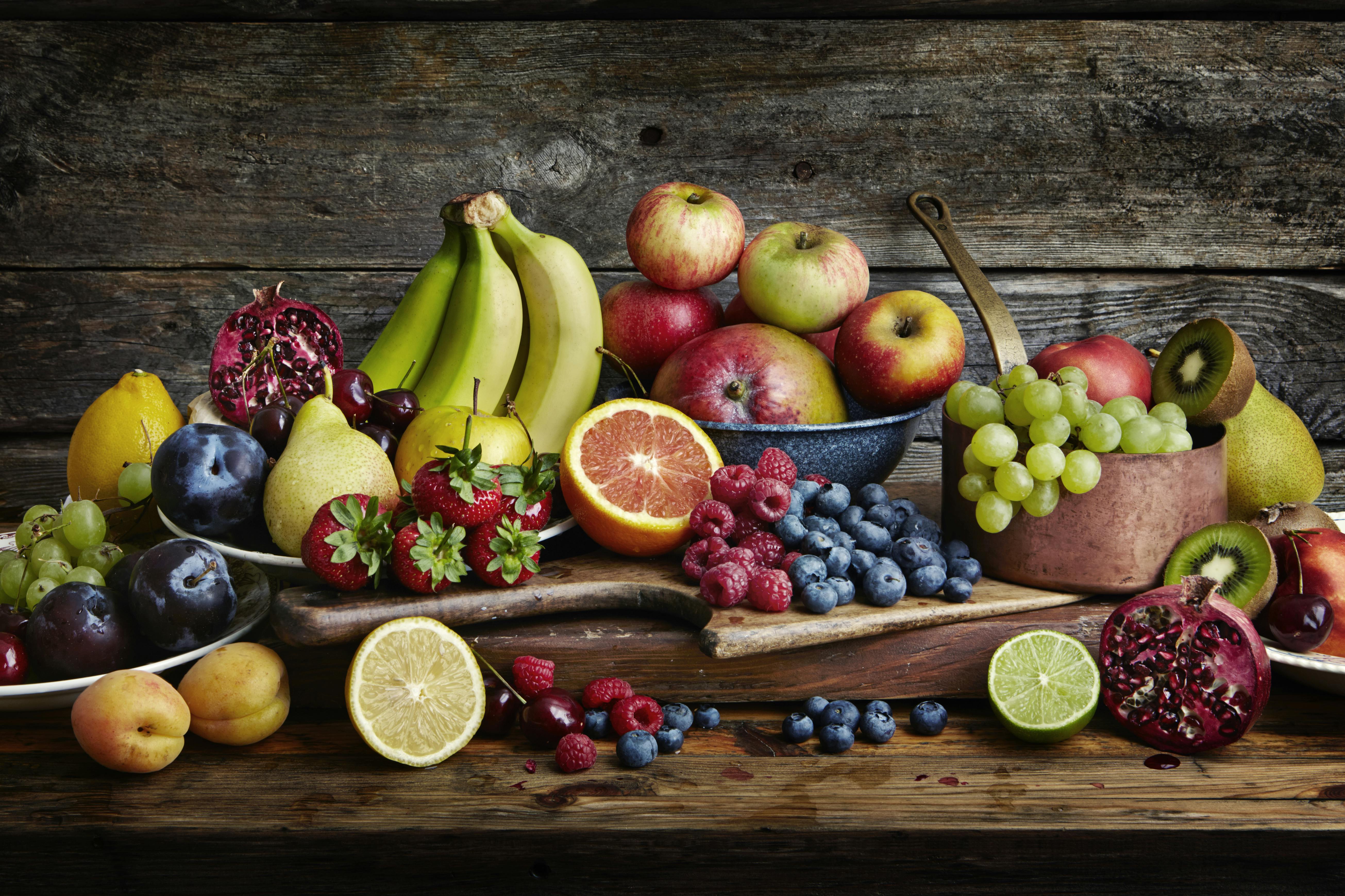 Vitaminer og mineraler: frukt og grønt har vitaminer og mineraler