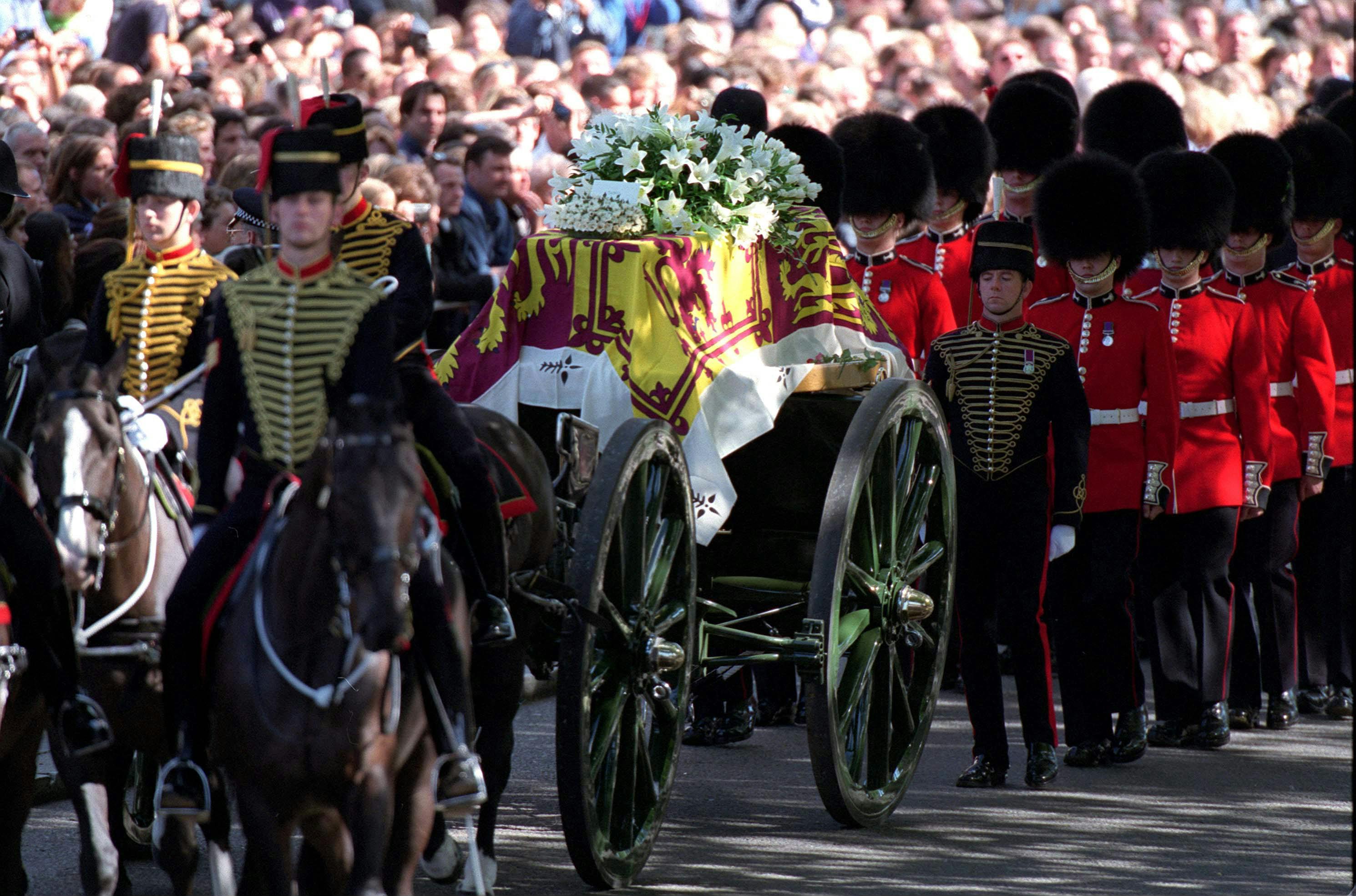 Prinsesse Dianas begravelse: Prinsesse Diana begravelse