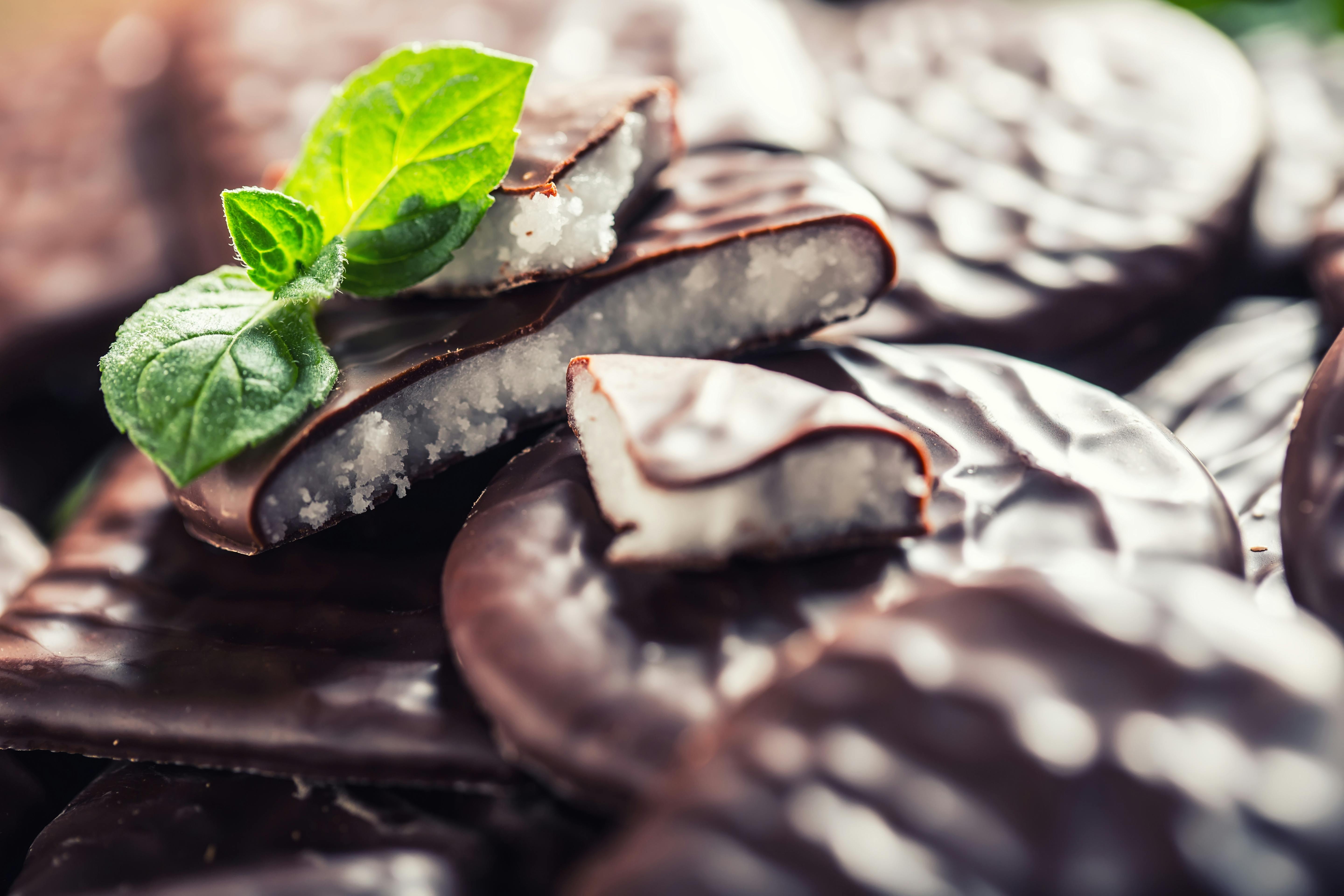 Mynte og chokolade er gode hver for sig, men er de gode sammen? mynte, chokolade, mintsmag